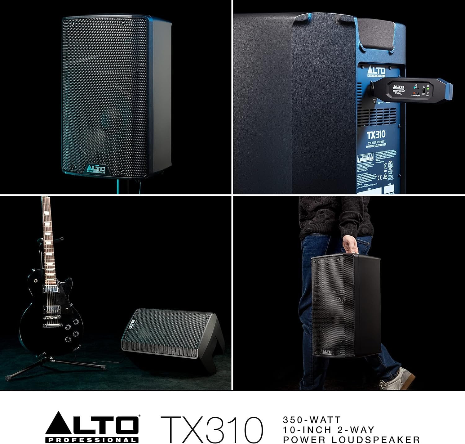 Alto  10 in. 350W 2-Way Powered Loudspeaker