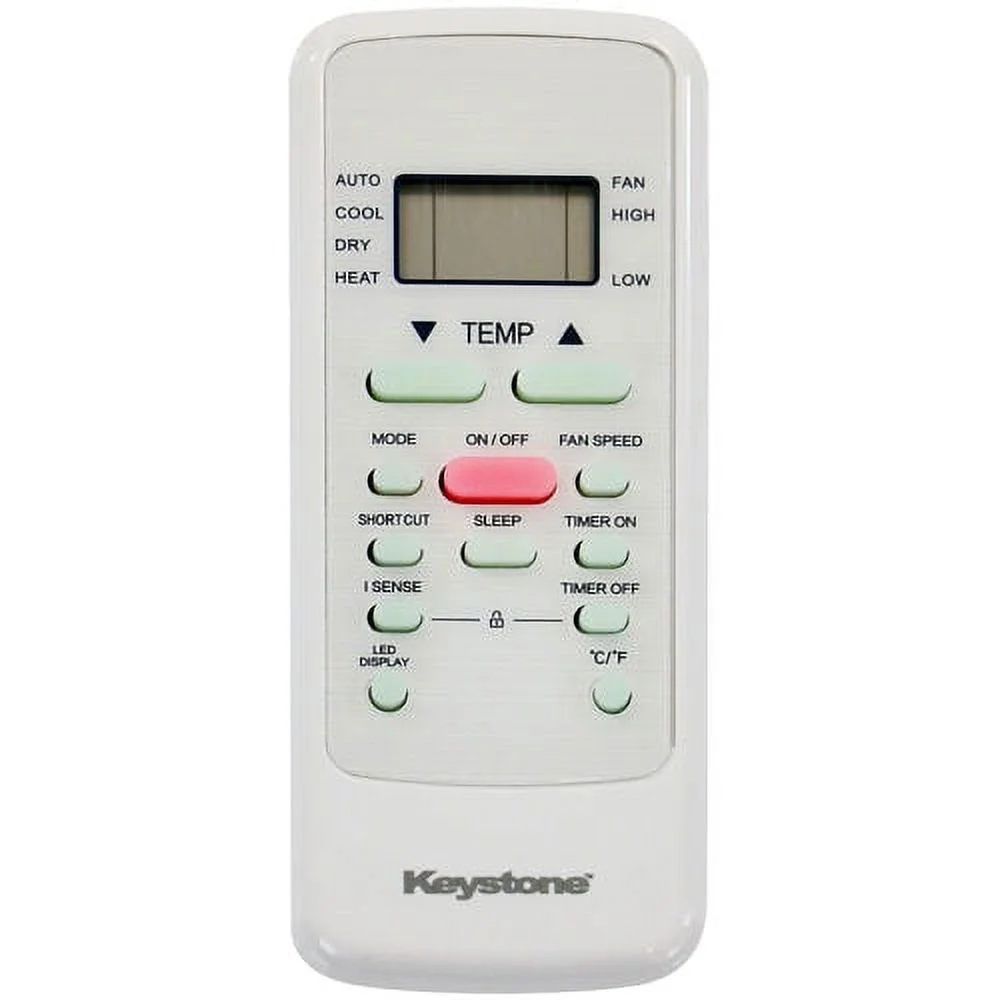 Keystone 6,000 BTU 115-Volt Window Air Conditioner, White, KSTAW06BE