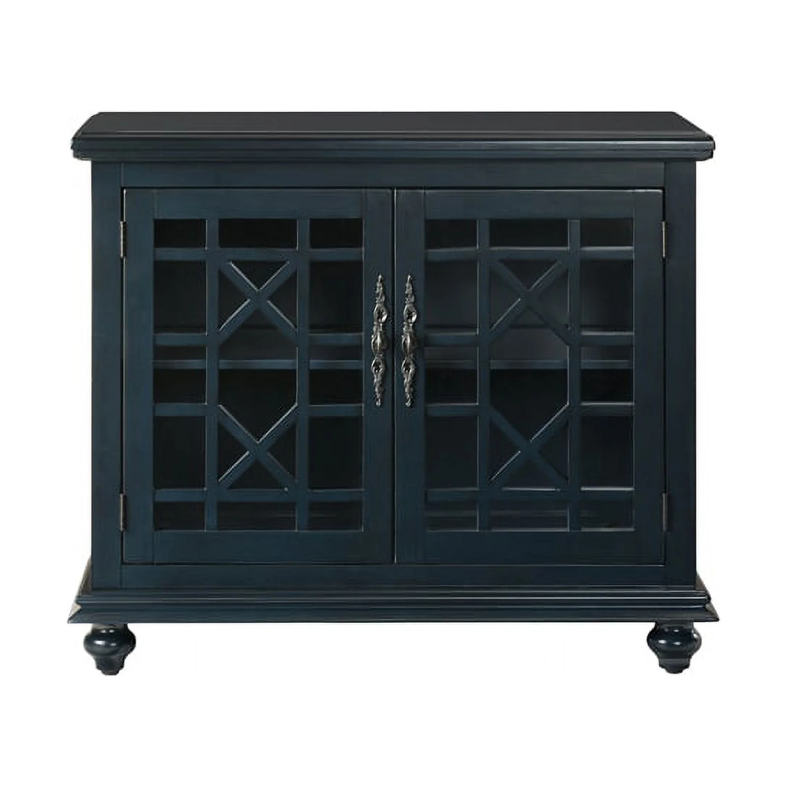 Home Square 2-Piece Set with Elegant Chairside Table & 38