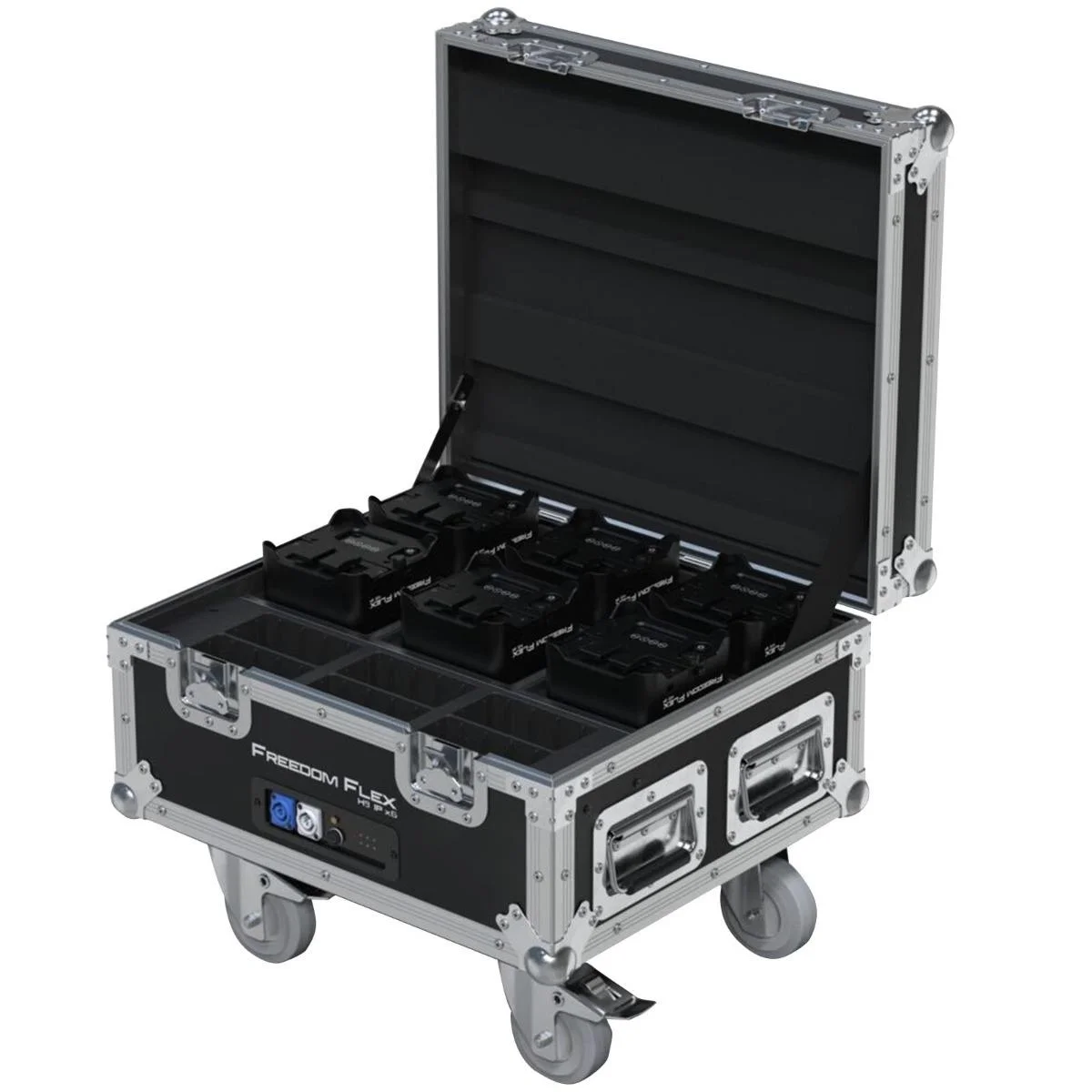 Chauvet DJ Freedom Flex H9 IP X6 Complete Up-Lighting Kit with Handheld Remote Control and Utility Case Package