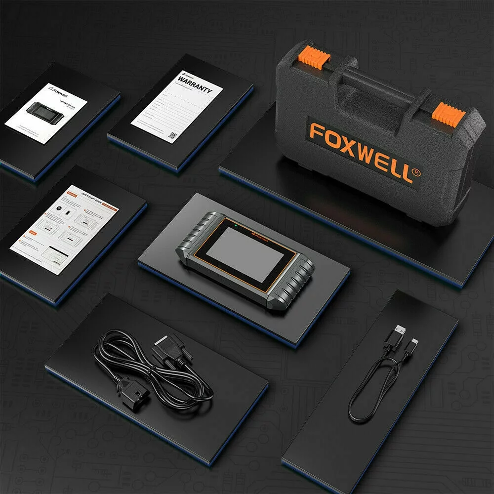 Foxwell NT706 OBD2 Scanner ABS SRS Engine Scan Tool Car Code Reader Automotive Diagnostic Tool