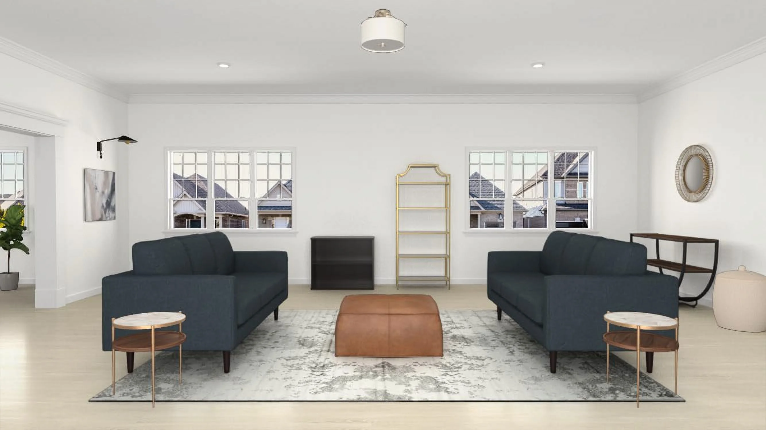 BK3036BW 2-Shelf 29-Inch H Bookcase, Black Walnut