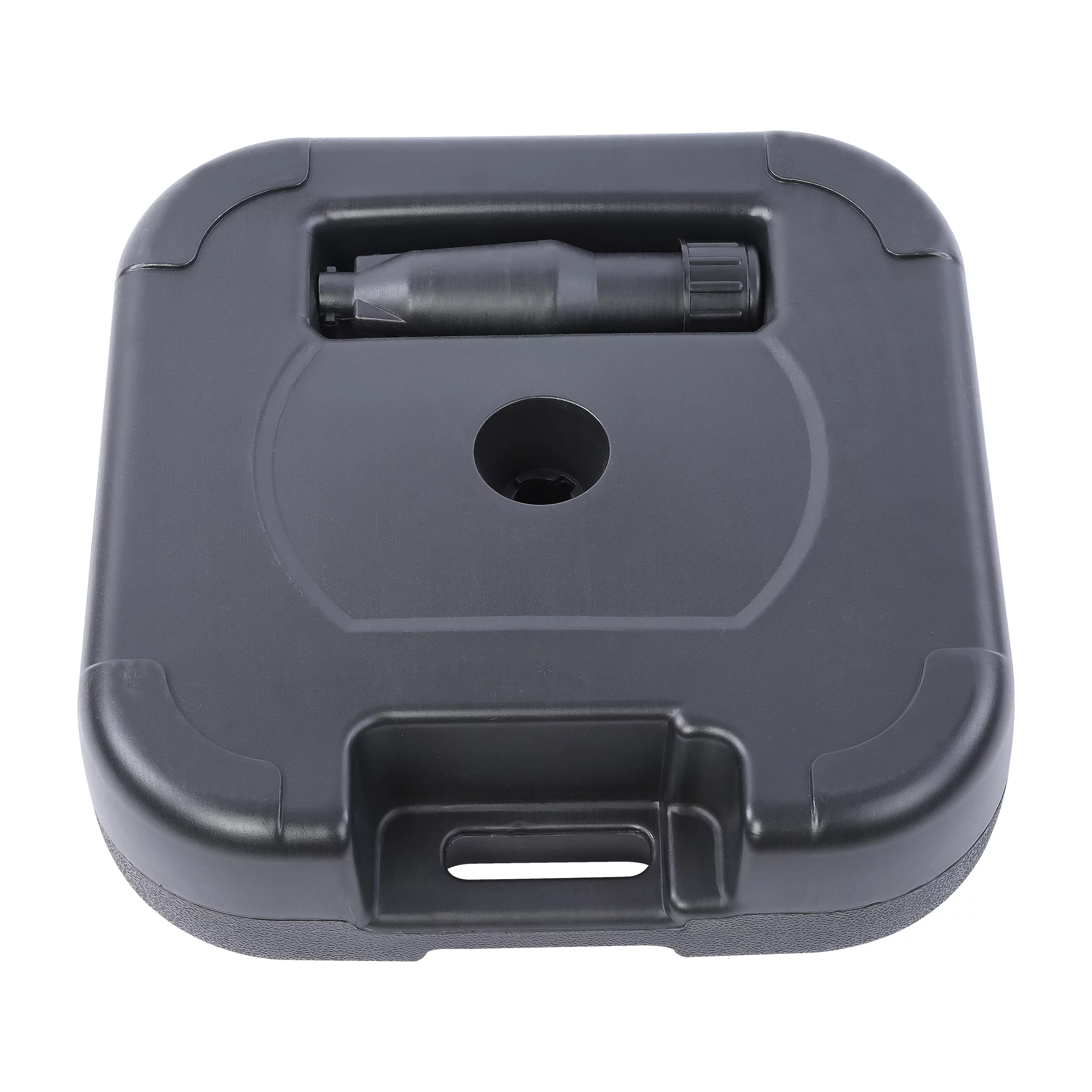 WestinTrends Square Patio Umbrella Fillable Plastic Base, Black