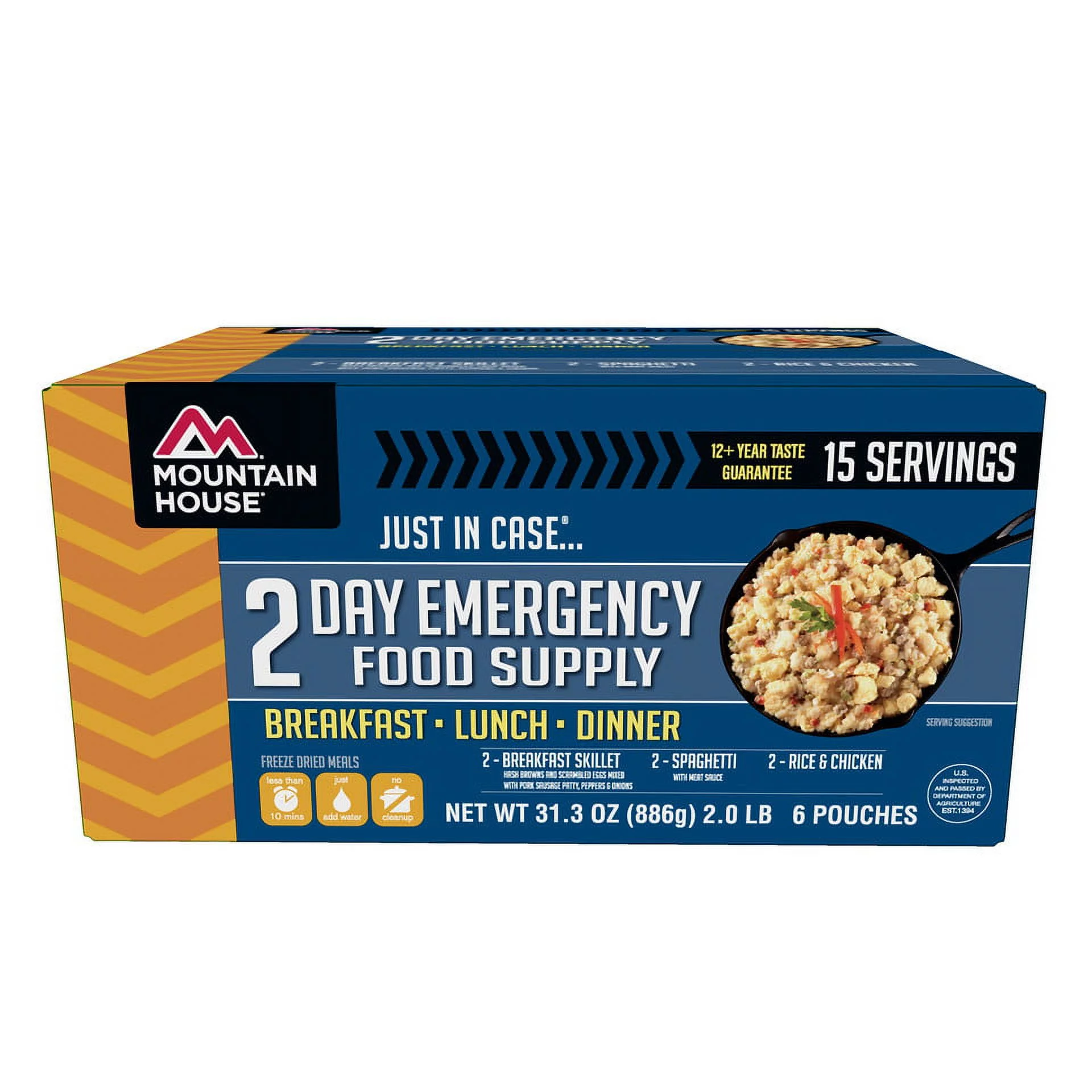 Mountain House 2-Day Emergency Food Supply Kit