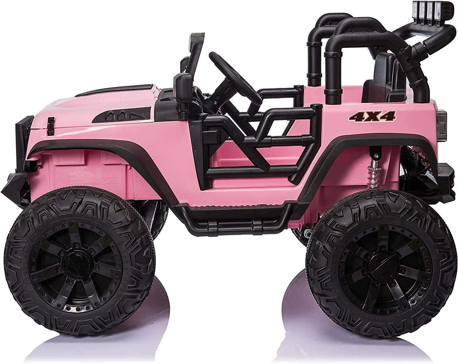 Electric 2-Seater Kids Ride On Truck with Remote Control and LED Lights - 24V 400W