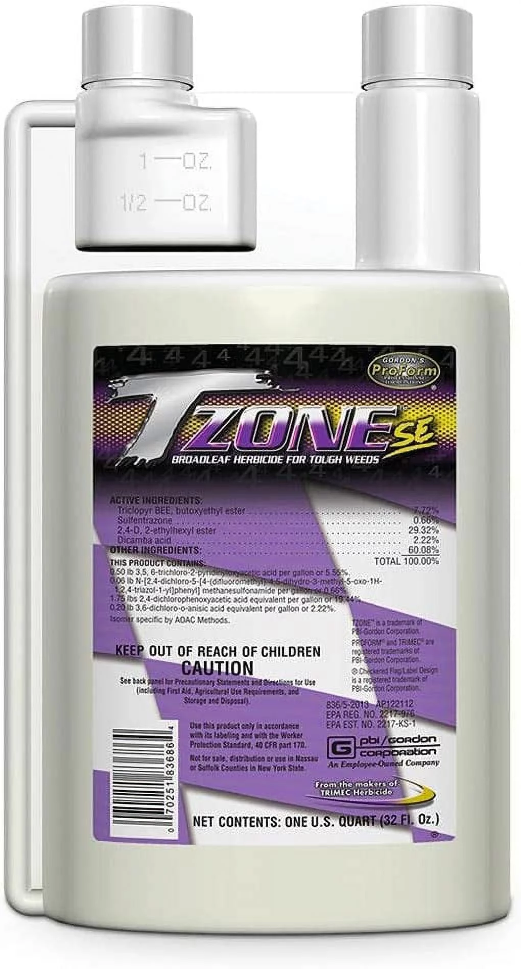 ITS Supply T-Zone Turf Herbicide - 1 Quart