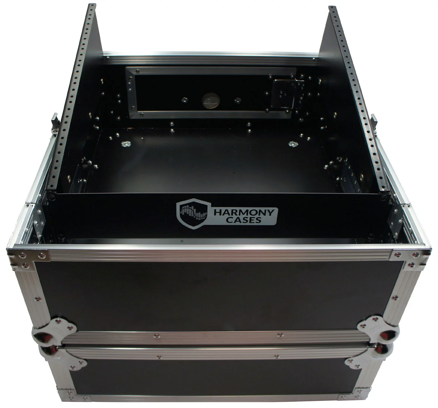 Harmony Case HCM2U DJ Pro Audio 10U Slant Top 4U Vertical Mixer Rack Case New