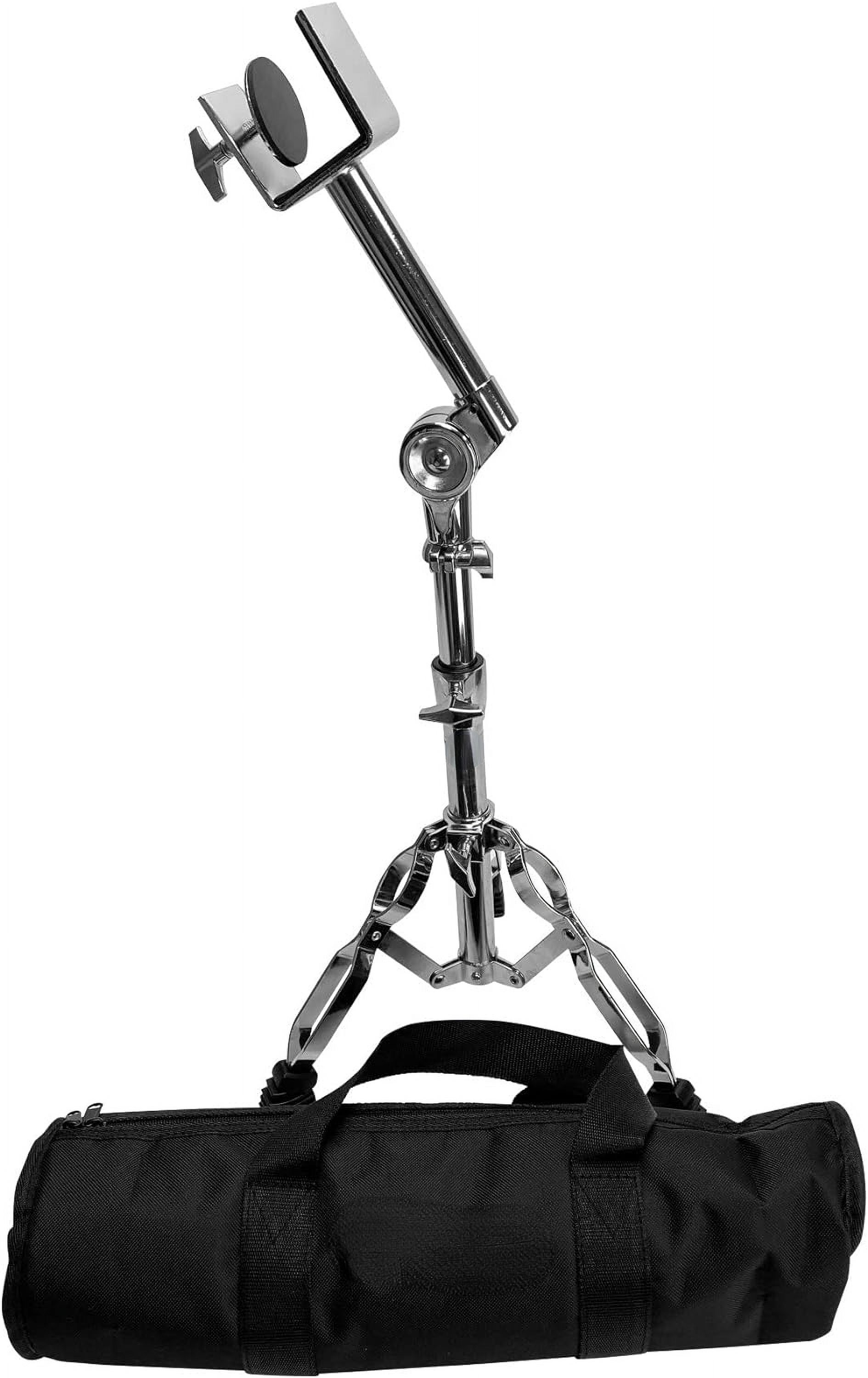 Bongo Stand+GIG Bag, Chrome PRO Double BRACED Pivot Adjustable Latin Percussion