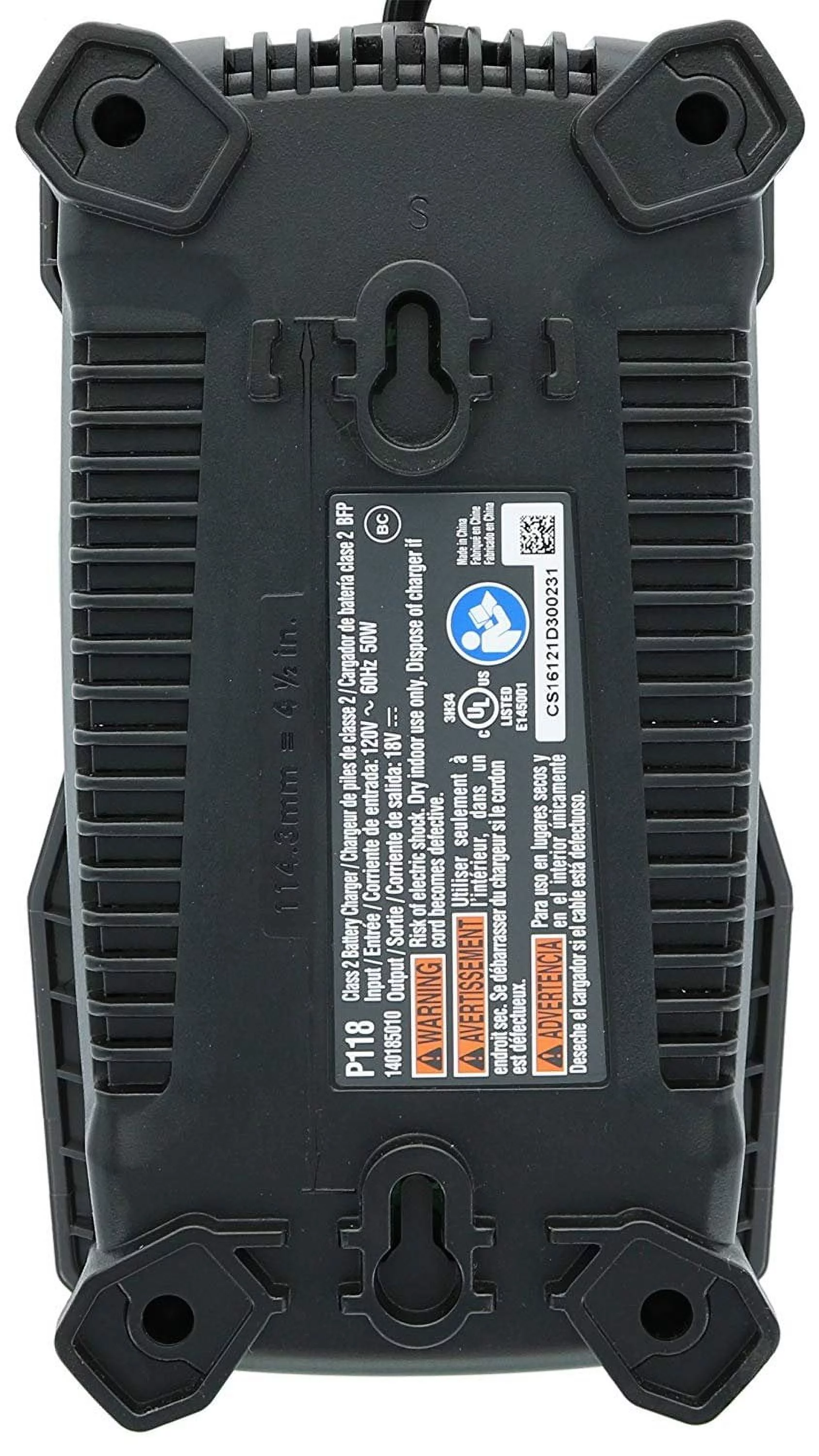 Ryobi Genuine OEM 18V Dual Chemistry Charger # 140173021