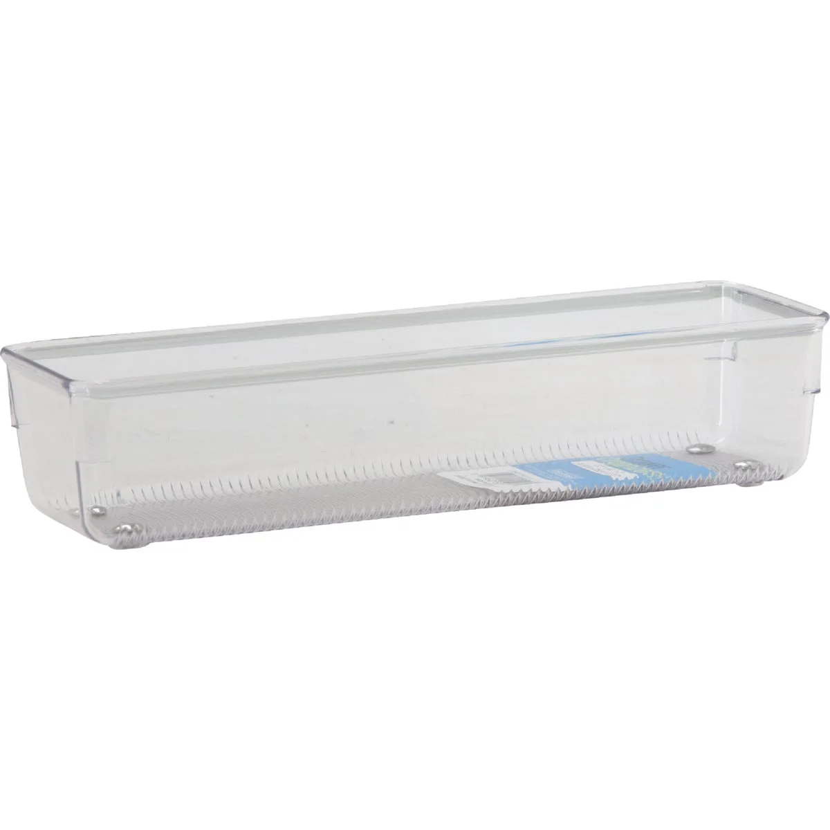 2 PK, iDesign Linus 3 In. x 9 In. x 2 In. Clear Drawer Organizer