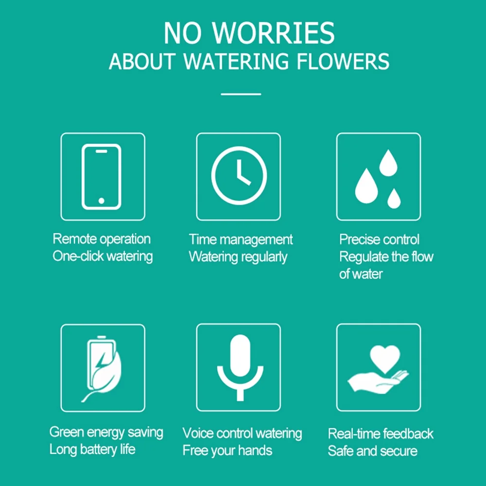 ,Lawn / And Voice Powered Water / Solar Compatible With Wifi Sprinkler Powered Voice Powered / Compatible With Solar App Faucet / Wifi Solar Water App