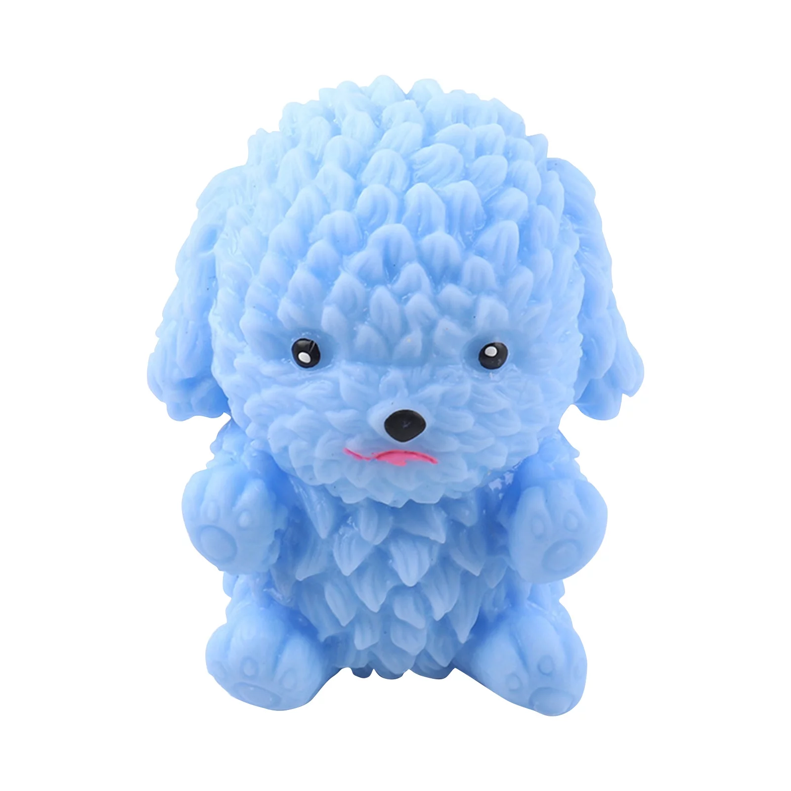 NLLSHGJ Pinch Dog Cute Squish Sensory Toy Decompression Artifact Vent Toy Dog Shaped Stress Relief Balls Slow Toys for Friends Or Teens Gifts