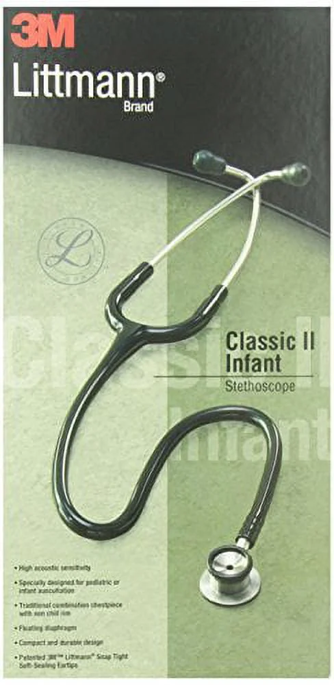 3M Littmann Classic II Infant Stethoscopes, Red Tube, 28 inch