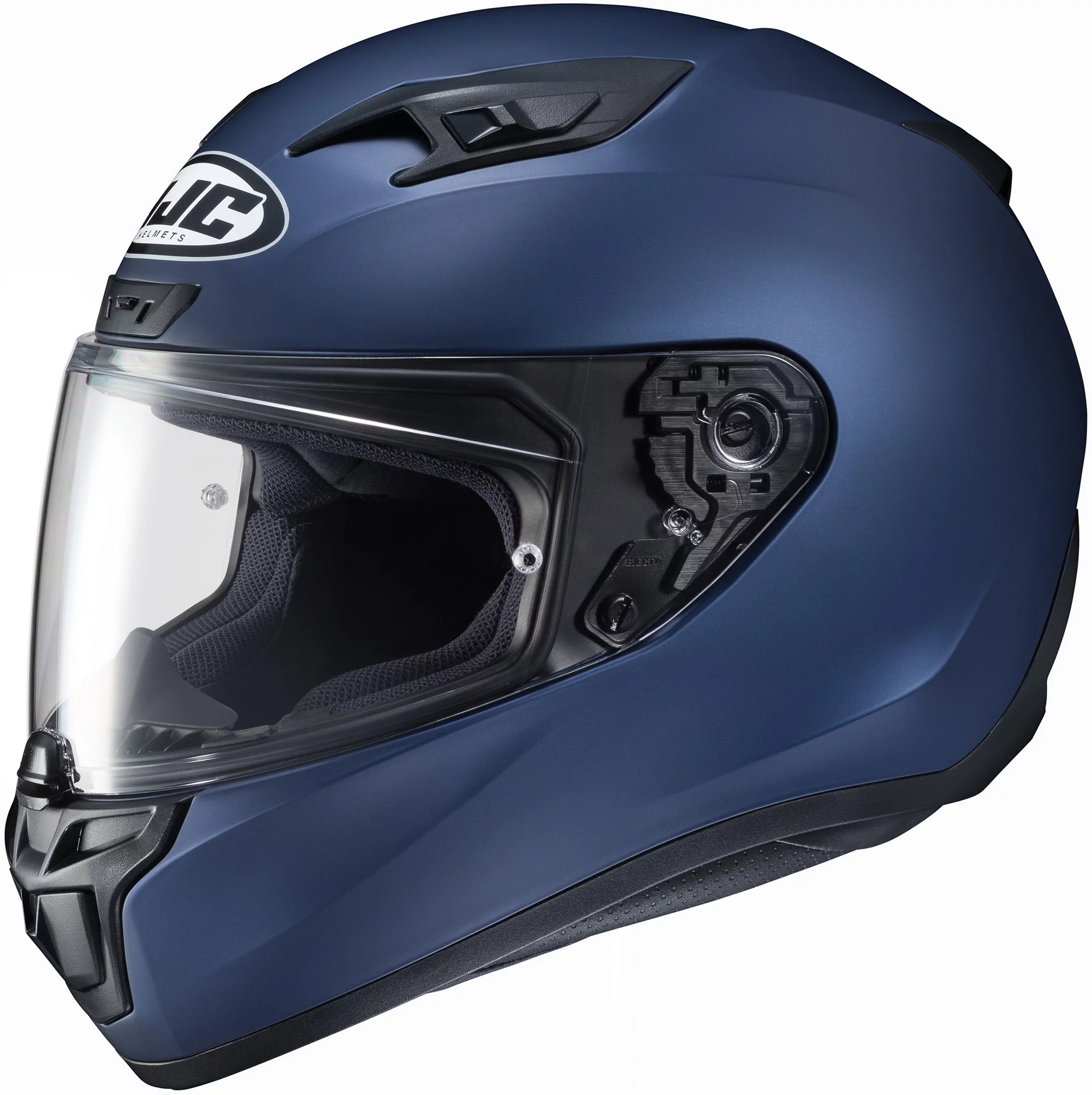 HJC I 10 Sf Metallic Blue Street Motorcycle Helmet
