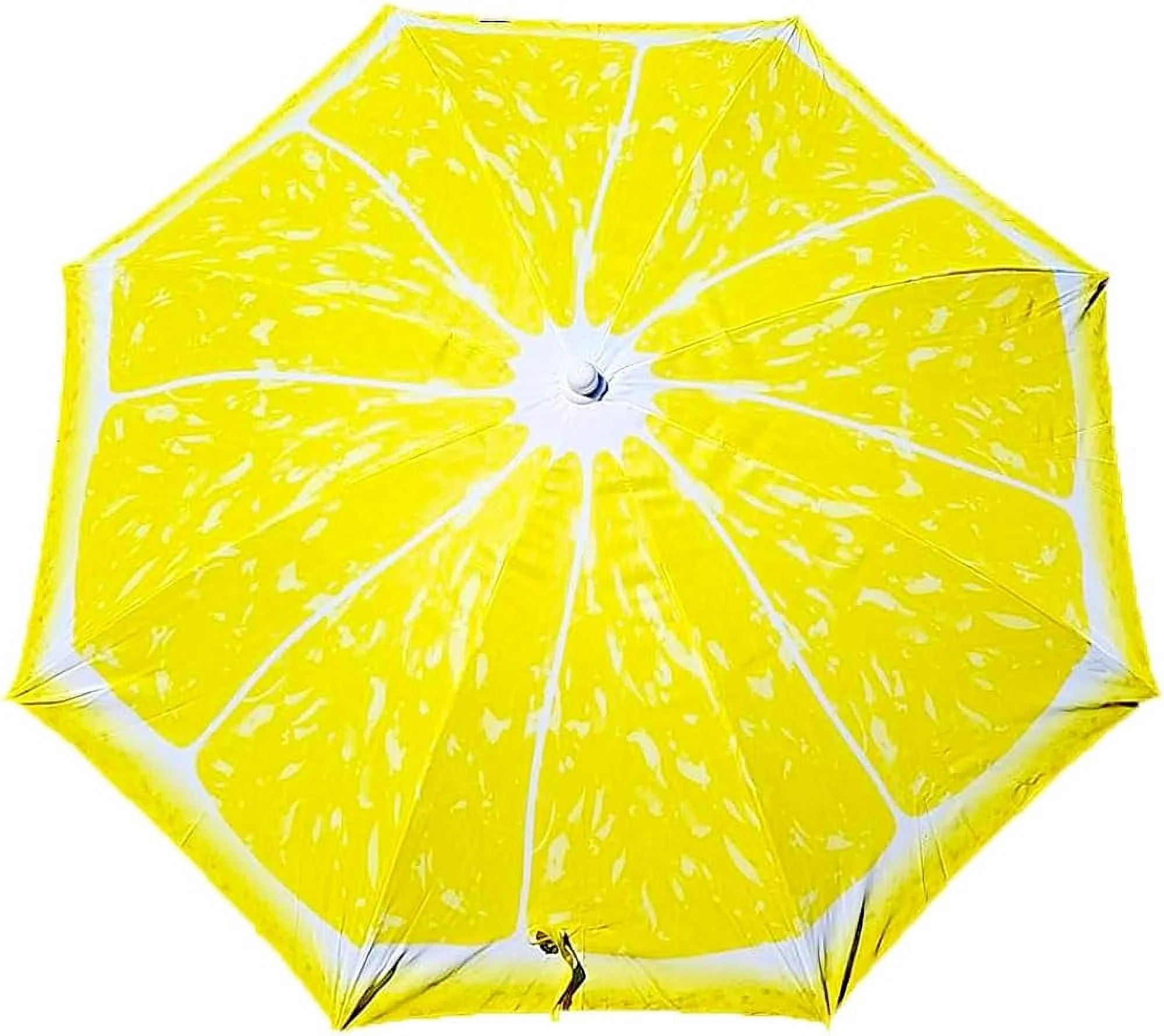 Multi Stripes With Multi-Color Beach Umbrellas