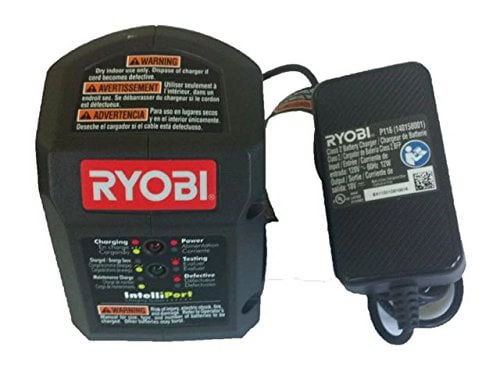 Ryobi P116 - 18v One+ 10hr Dual Chemistry Charger # 140158001