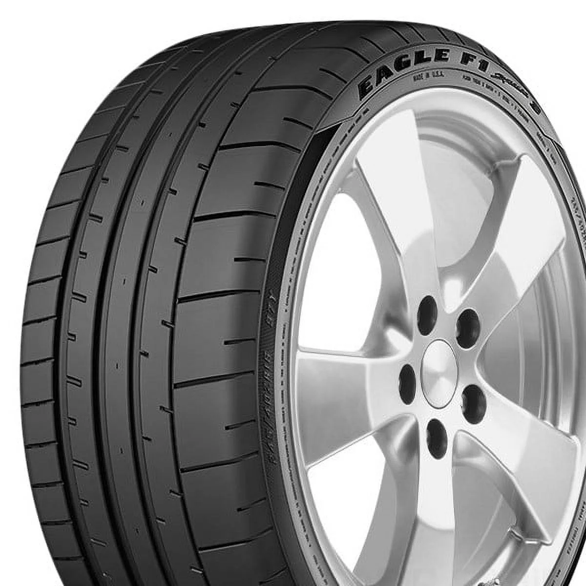 Pair of 2 GOODYEAR EAGLE F1 SUPERCAR 3 245/35R19 93Y Tires 797047561 / 245/35/19 / 2453519 Fits: 2010-16 Mercedes-Benz E350 Base, 2018 Audi A4 Quattro Technik