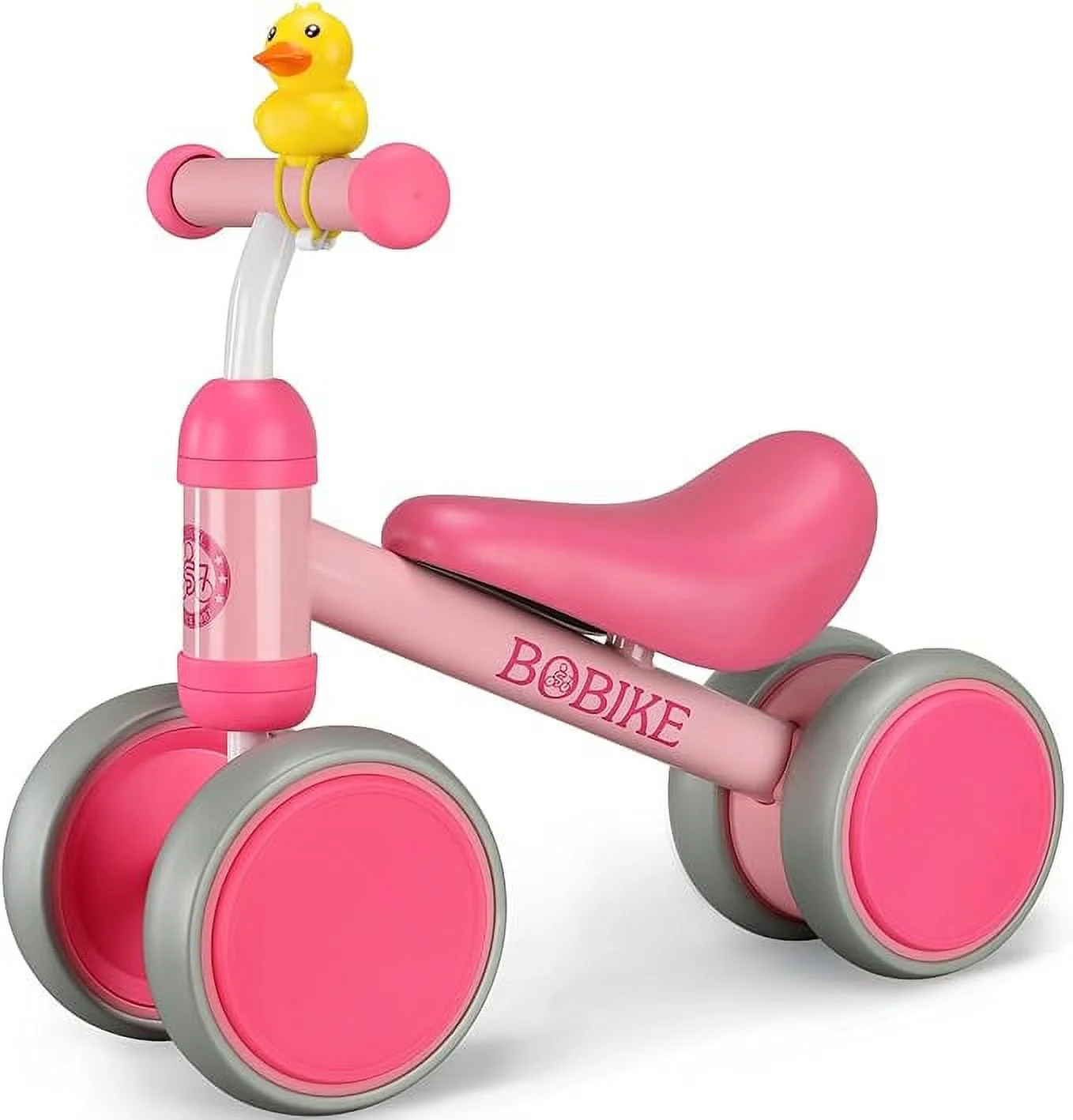 Open Box Bobike Baby Balance Bike Toys for 10-24 Months Kids Toy Boy and Girls - Rose Red