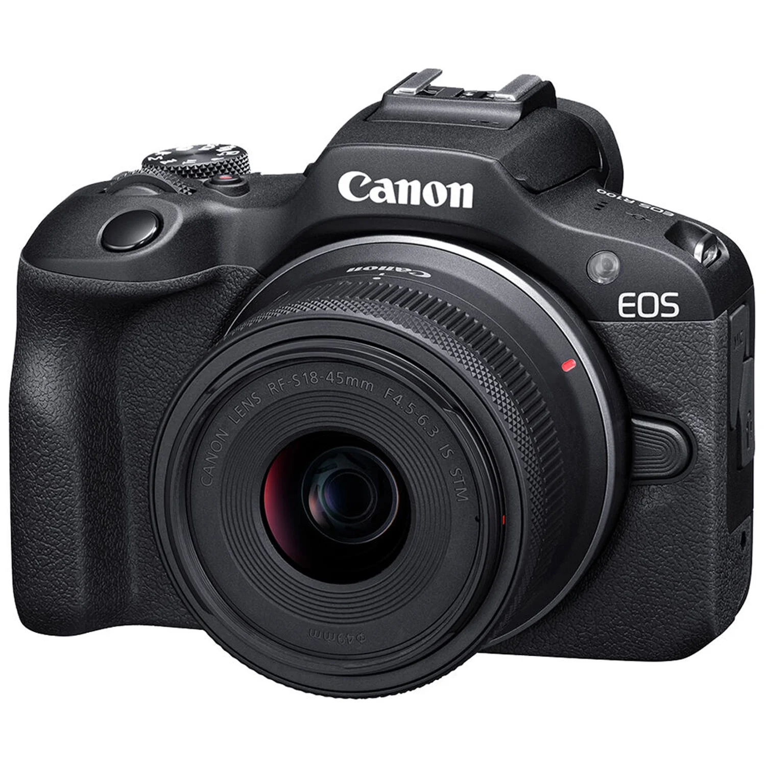 Canon EOS R100 Mirrorless Camera with Canon 18-45mm Lens and 64GB Memory Card, Camera Case, Dust Blower and Pen, Filters, Tripod & More