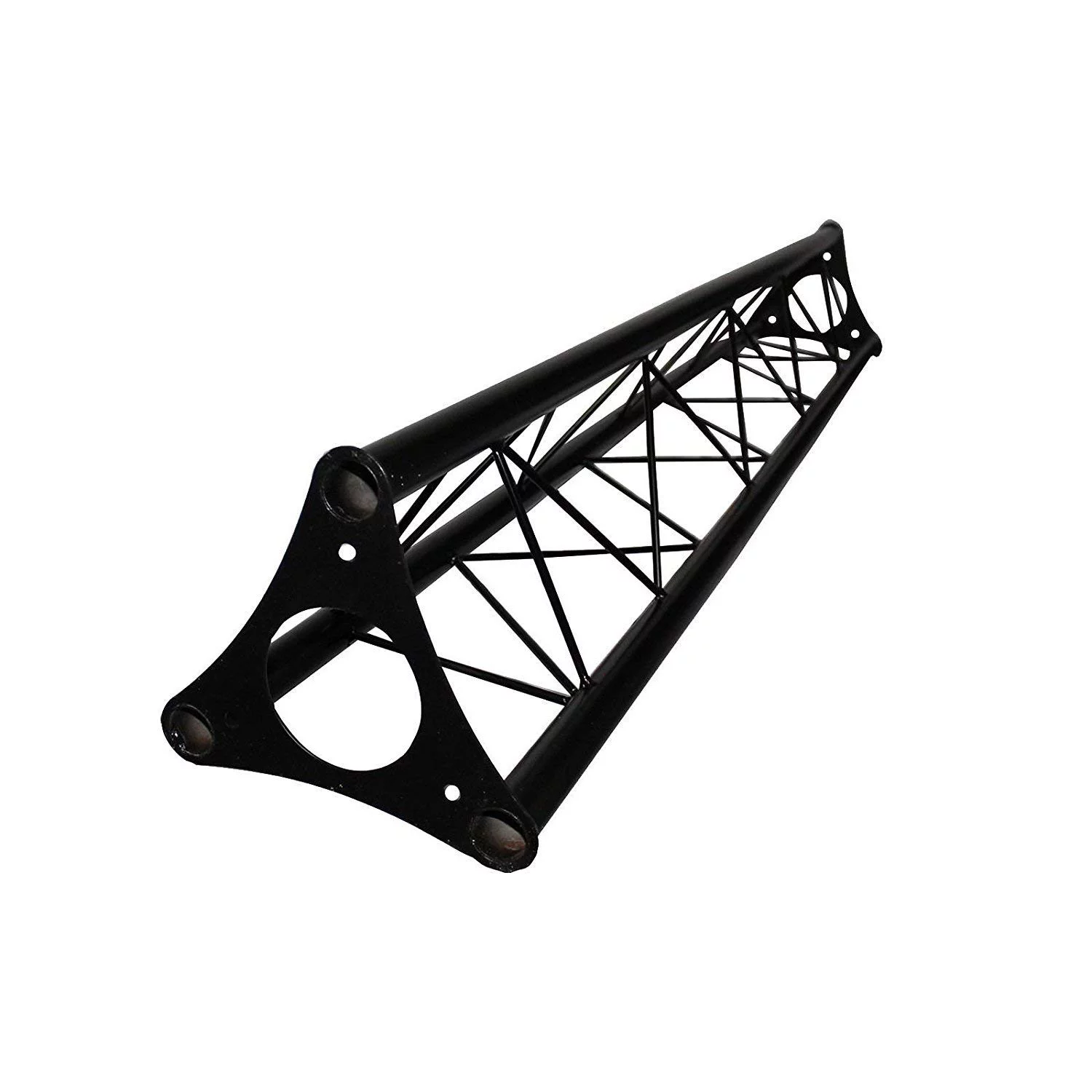 Two (2) Totem 1.5 meter 5ft Black Triangle Metal Truss Tower + 20