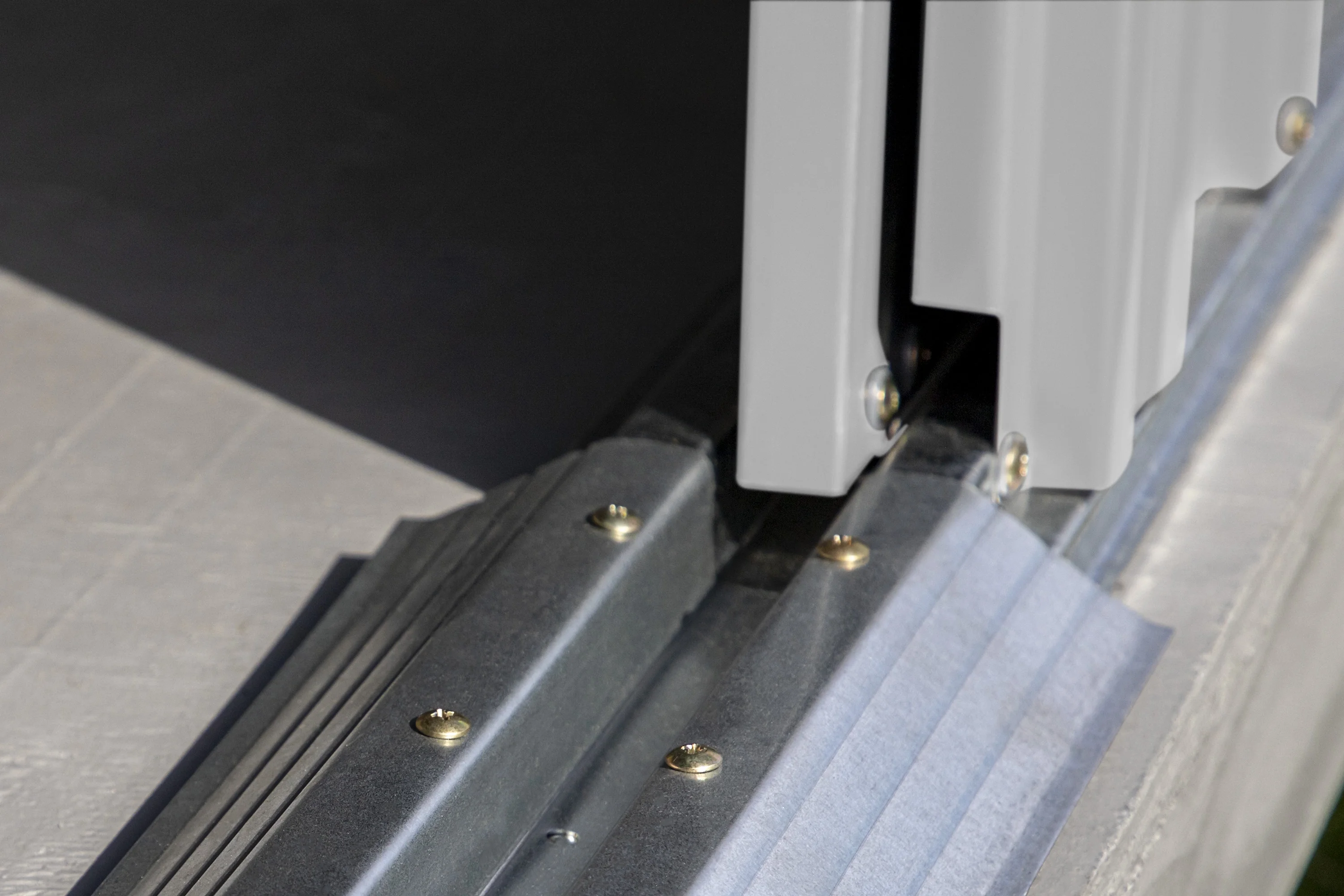 Arrow Classic Metal Shed, 14 x 17, Flute Grey