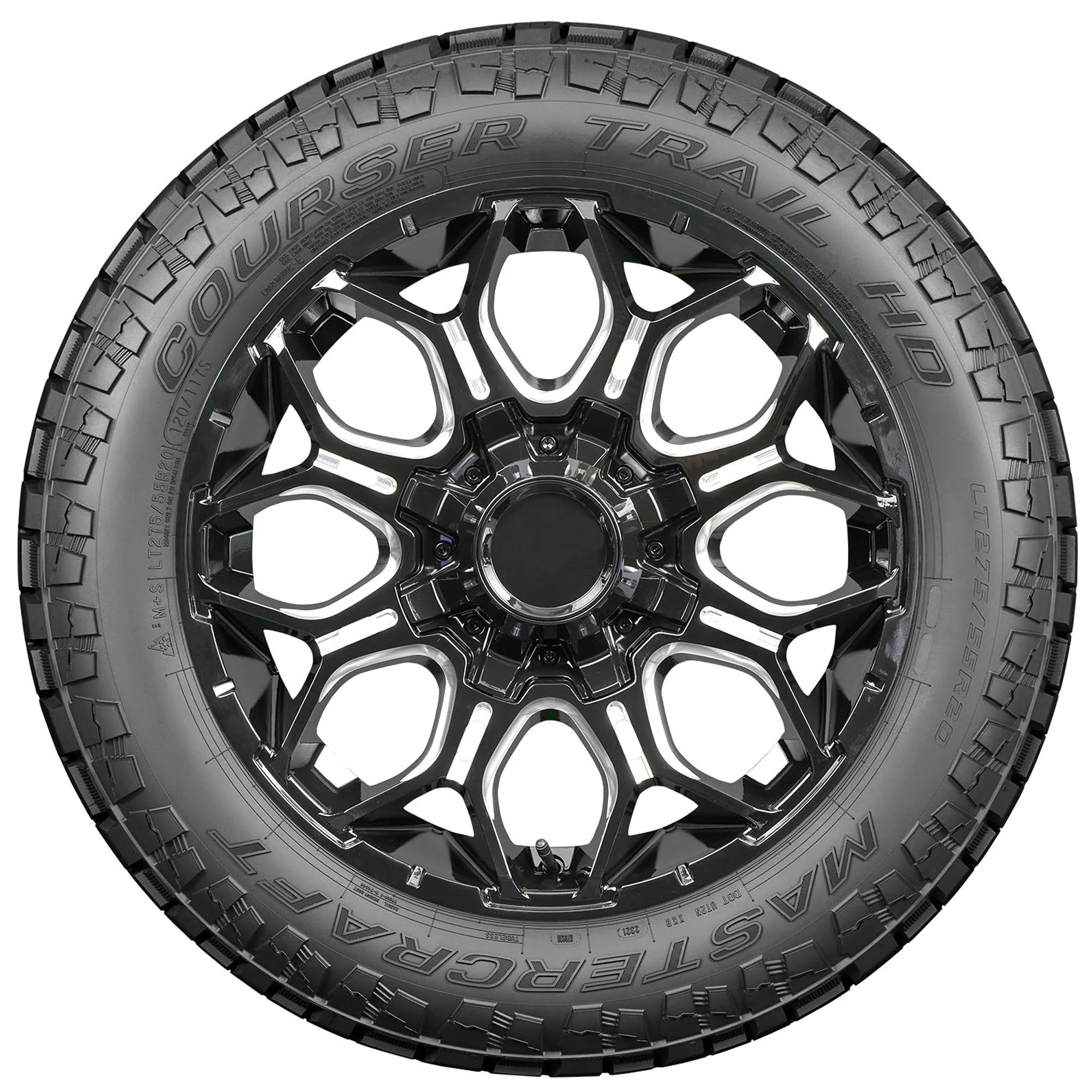 Mastercraft Courser Trail HD All Terrain LT265/65R18 122R E Light Truck Tire Fits: 2014 Cadillac Escalade Base