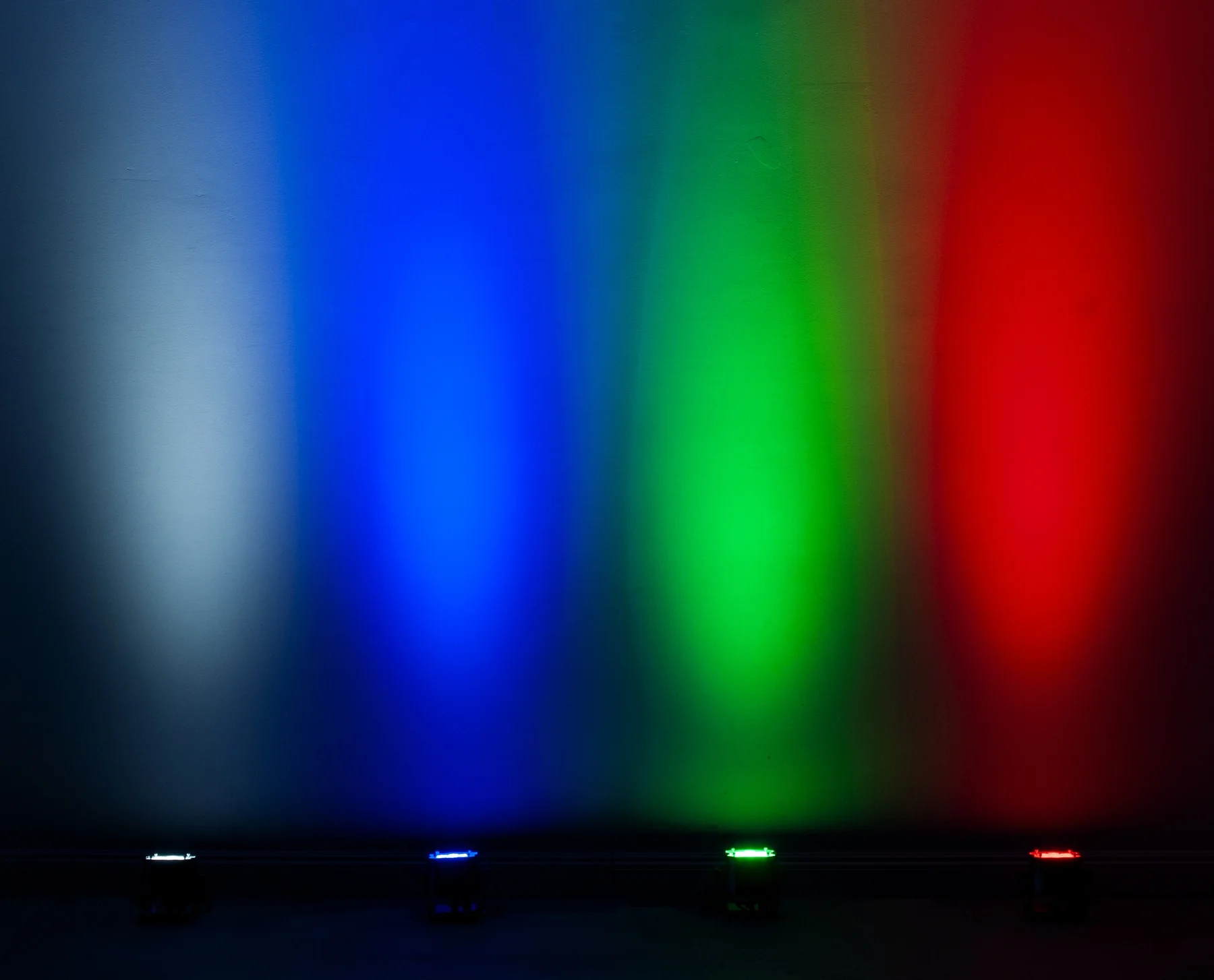 10) American DJ MOD STQ Compact DMX Par Lights w/Remote+Facade+Hazer+Fogger+Bags