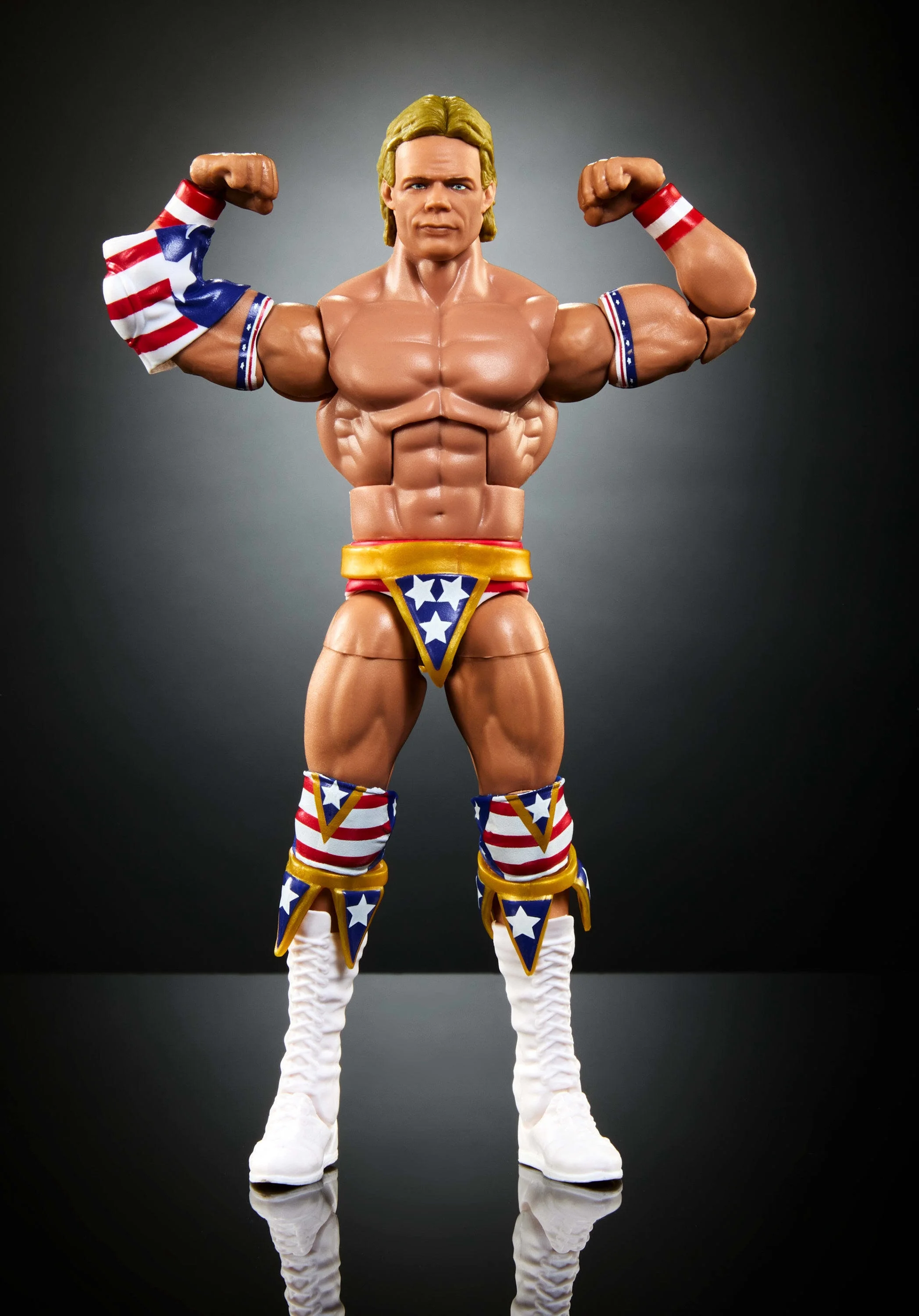 WWE Action Figure Elite Collection SummerSlam Lex Luger with Build-A-Figure