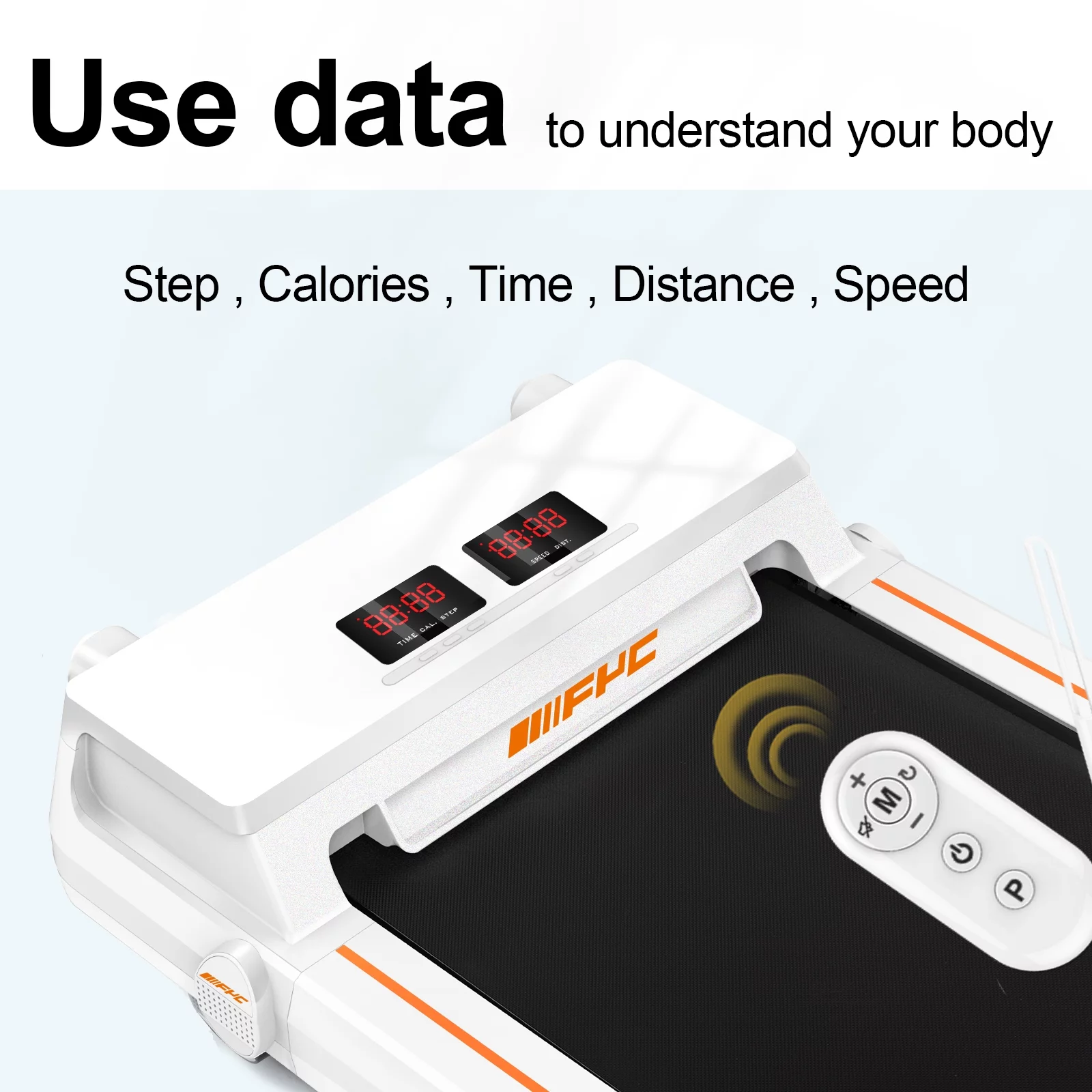 CoSoTower Under Desk Treadmill 2.5HP Slim Walking Treadmill 265LBS - Electric Treadmill with APP Bluetooth Remote Control LED Display, Running Walking Jogging for Home Office Use (Installation Free)