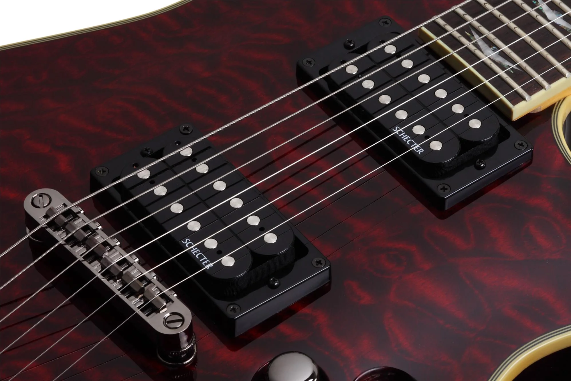 Schecter Omen Extreme-6 Electric Guitar (Black Cherry)