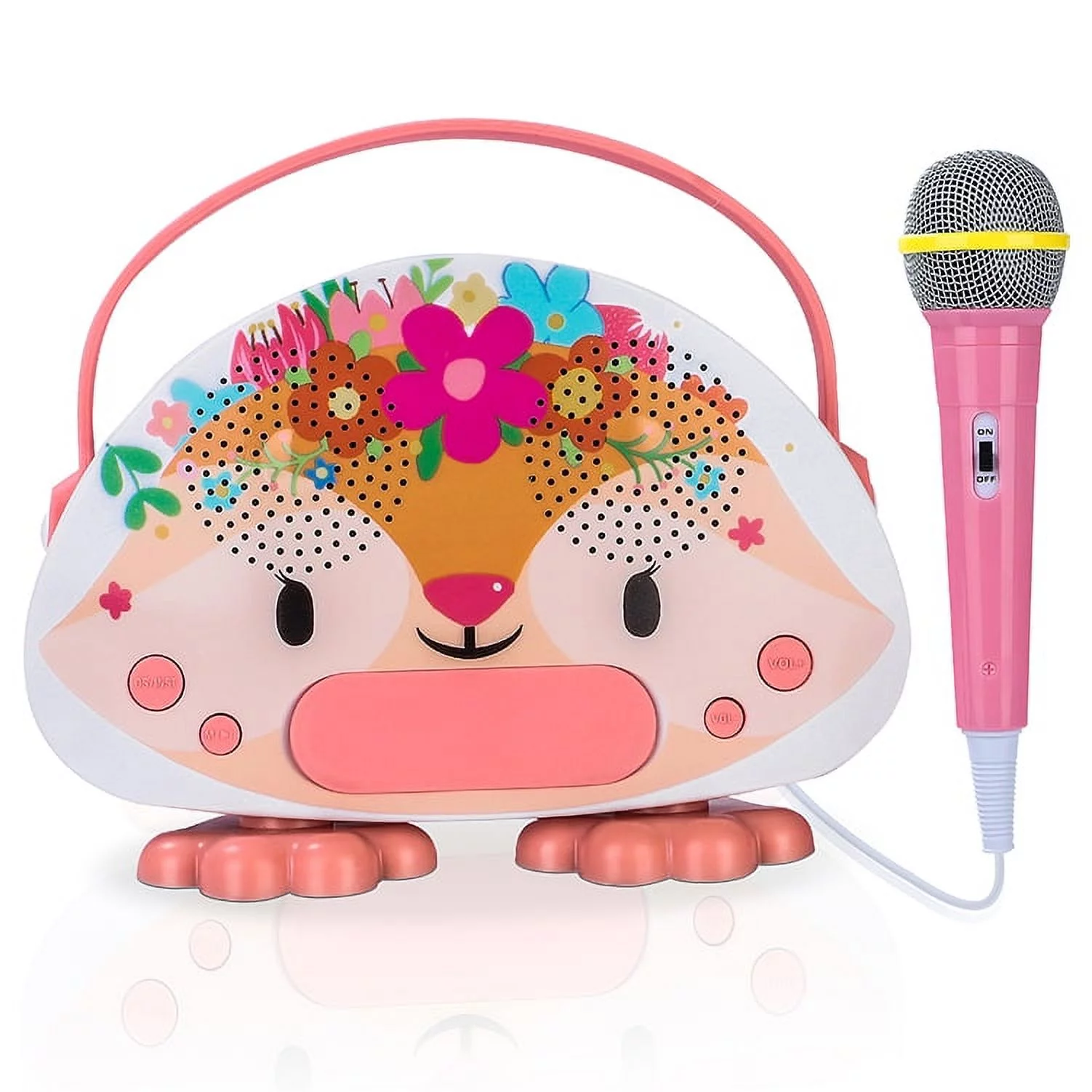 Toddler Karaoke Machine for Kids Karaoke Machine Box Children Singing Machine Karaoke Toys with Microphone Birthday Gifts Age 3-12 Years Old