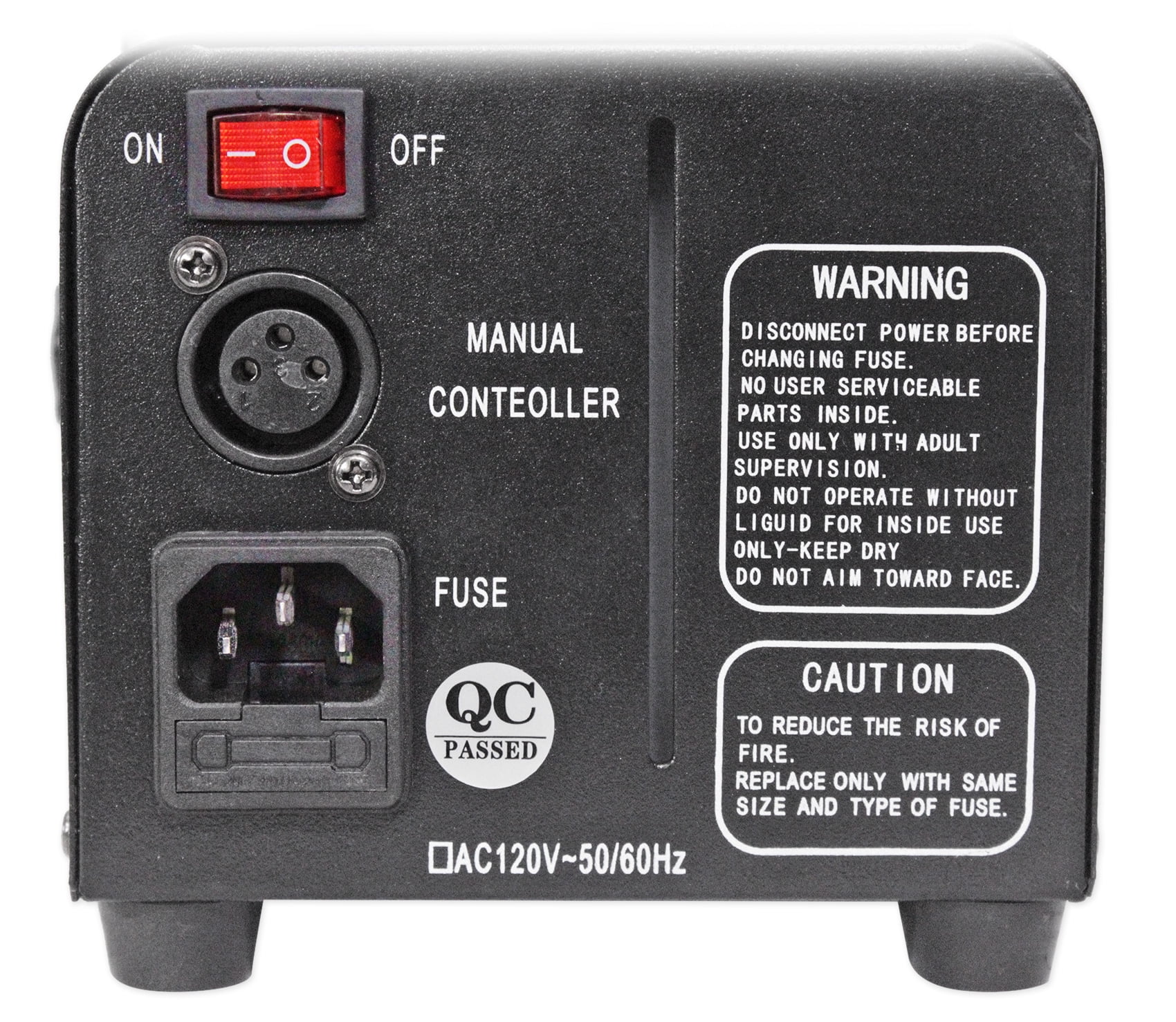 Rockville RFAAW DJ Event Facade Booth+Travel Bag+Scrim+Fog Machine+Gallon Fluid