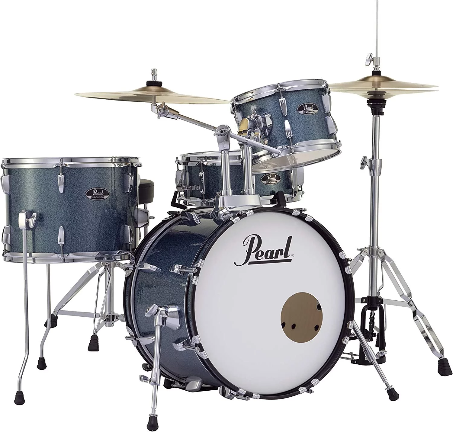 Pearl Roadshow Complete 4-Piece Drum Set w/ 18