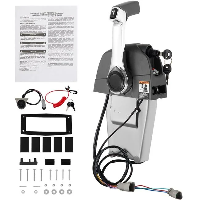 Vevor XWZZYKQ5006186001V0 Outboard Remote Throttle Control Console Top Mount for Johnson & Evinrude