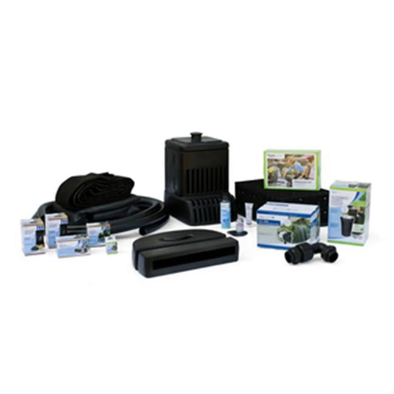 Medium Pondless Waterfall Kit with SLD 4000-7000 Adjustable Flow Pond Pump 16 ft. Stream