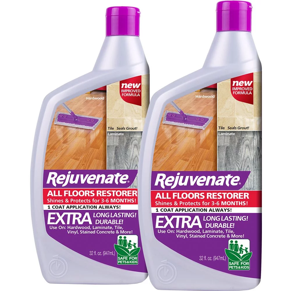 Rejuvenate Floor Cleaners, Unscented, 32 Fluid Ounce, 2 Count