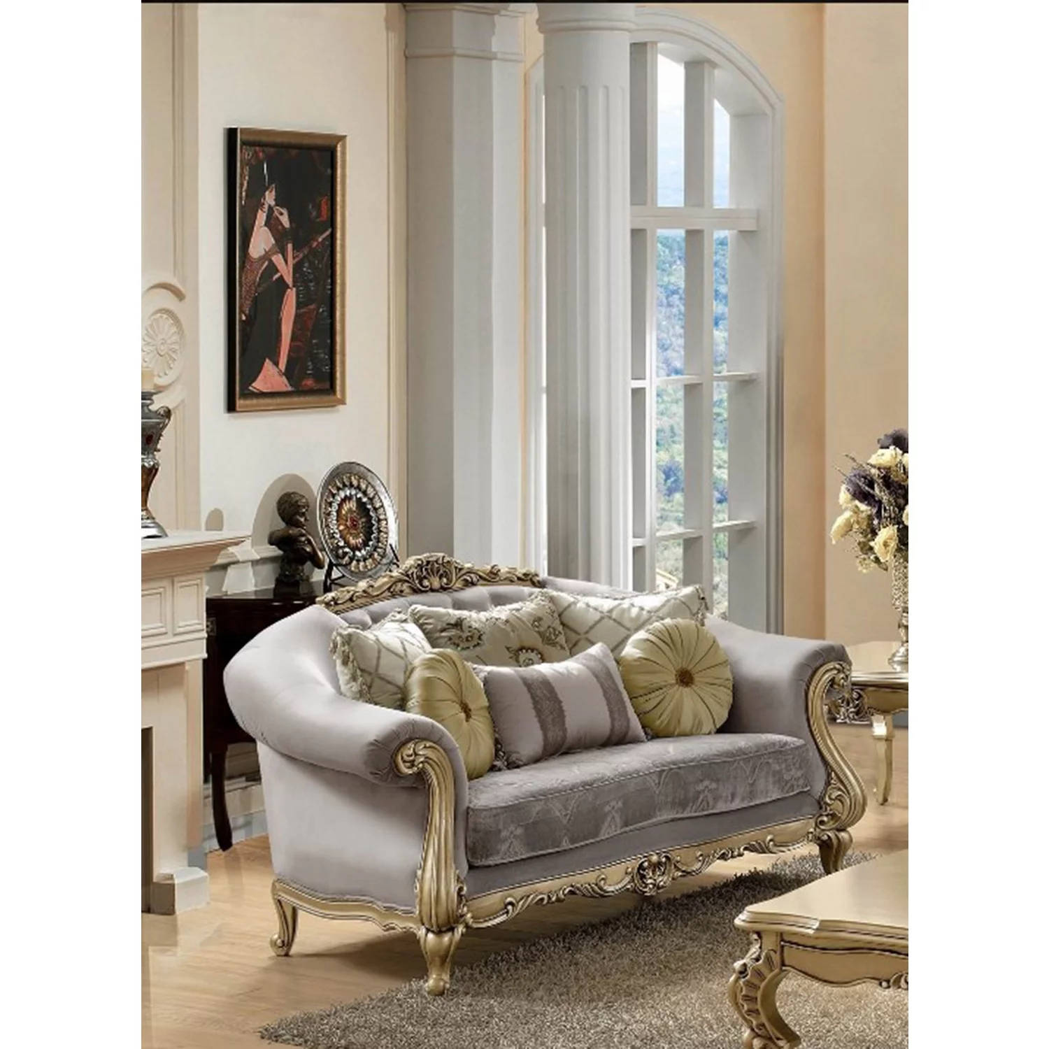 Homestock Farmhouse Fresh 609 Love Seat