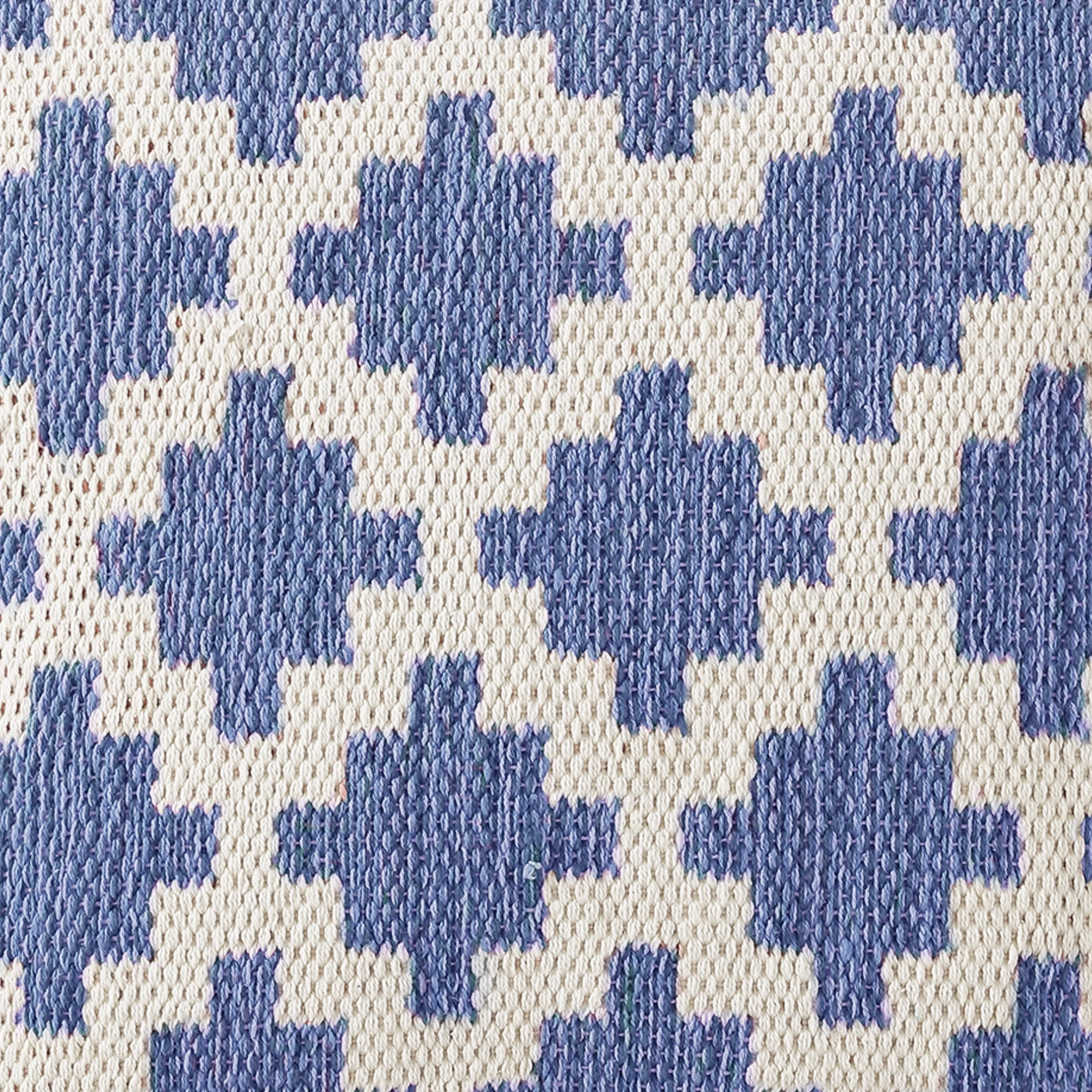 Better Homes & Gardens, Blue Diamond Geo Decorative Pillow, Square, 20