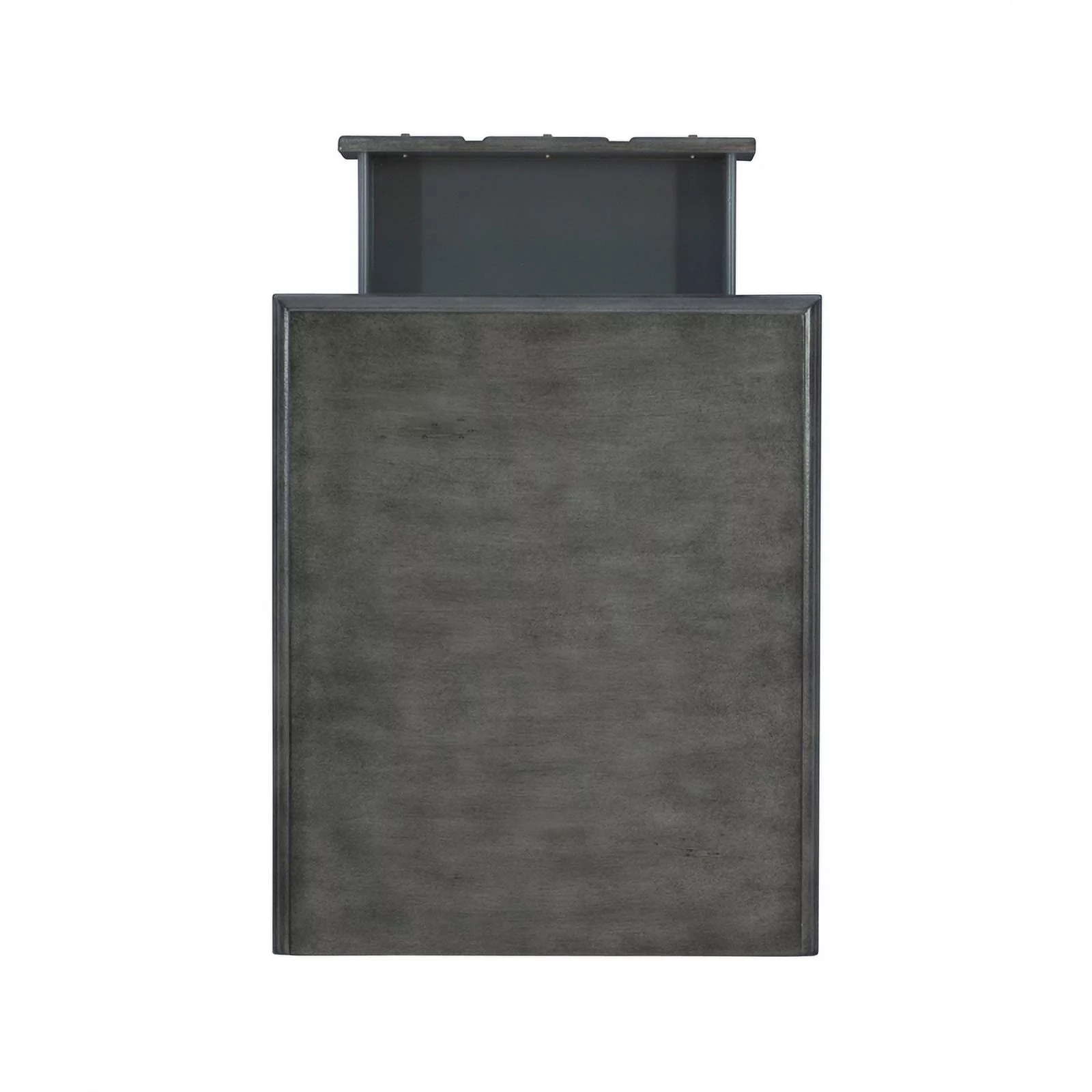 Home Square 3-Piece Set with 2 Accent Tables and Coffee Table in Gray