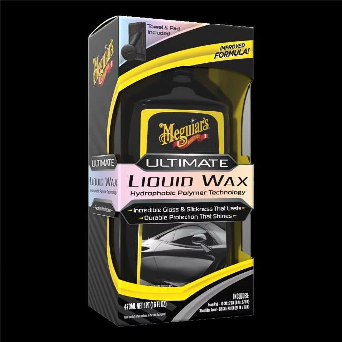 Meguiars Wax G210516 16 oz Ultimate Synthetic Liquid Wax
