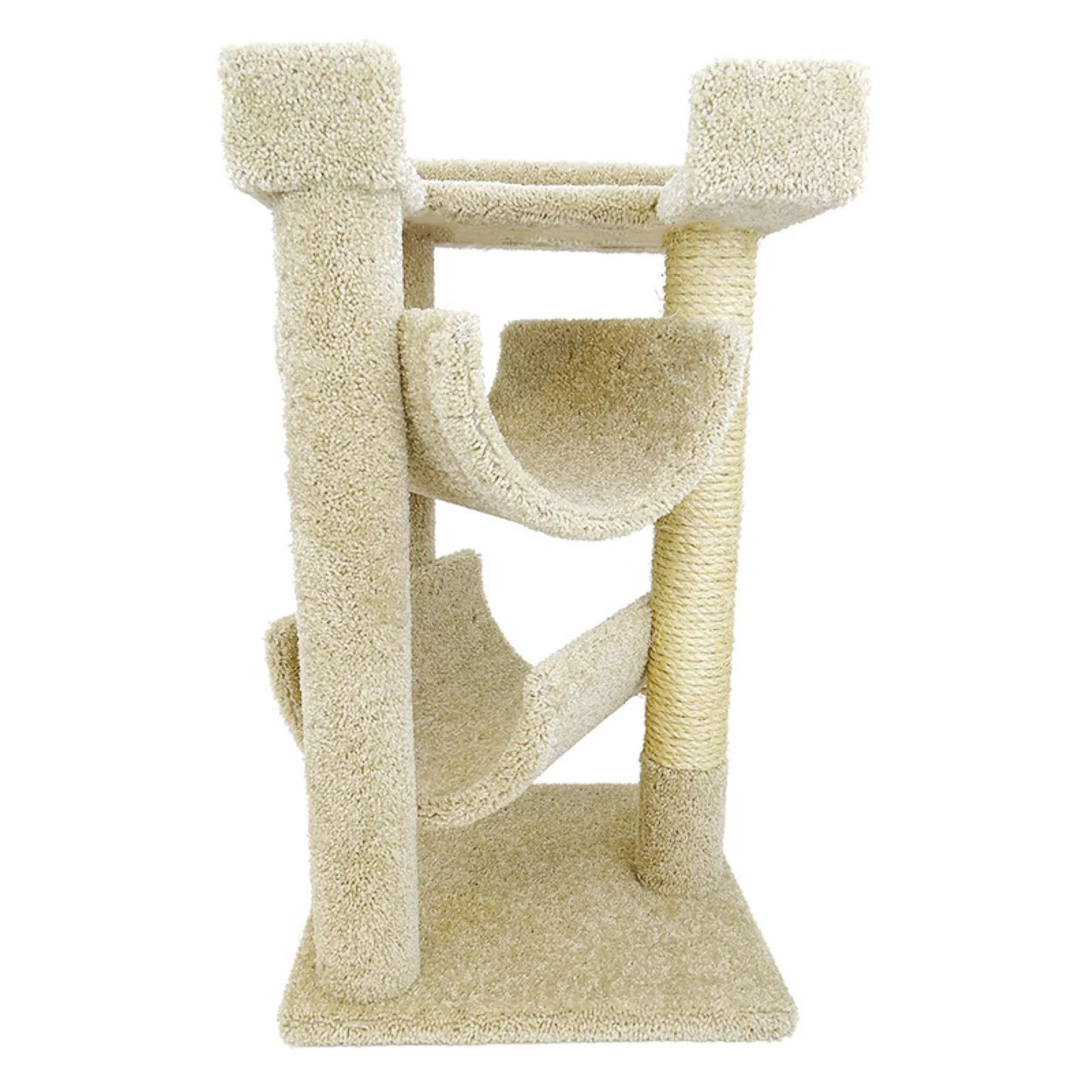 New Cat Condos 33 in. Cat Scratch and Lounge