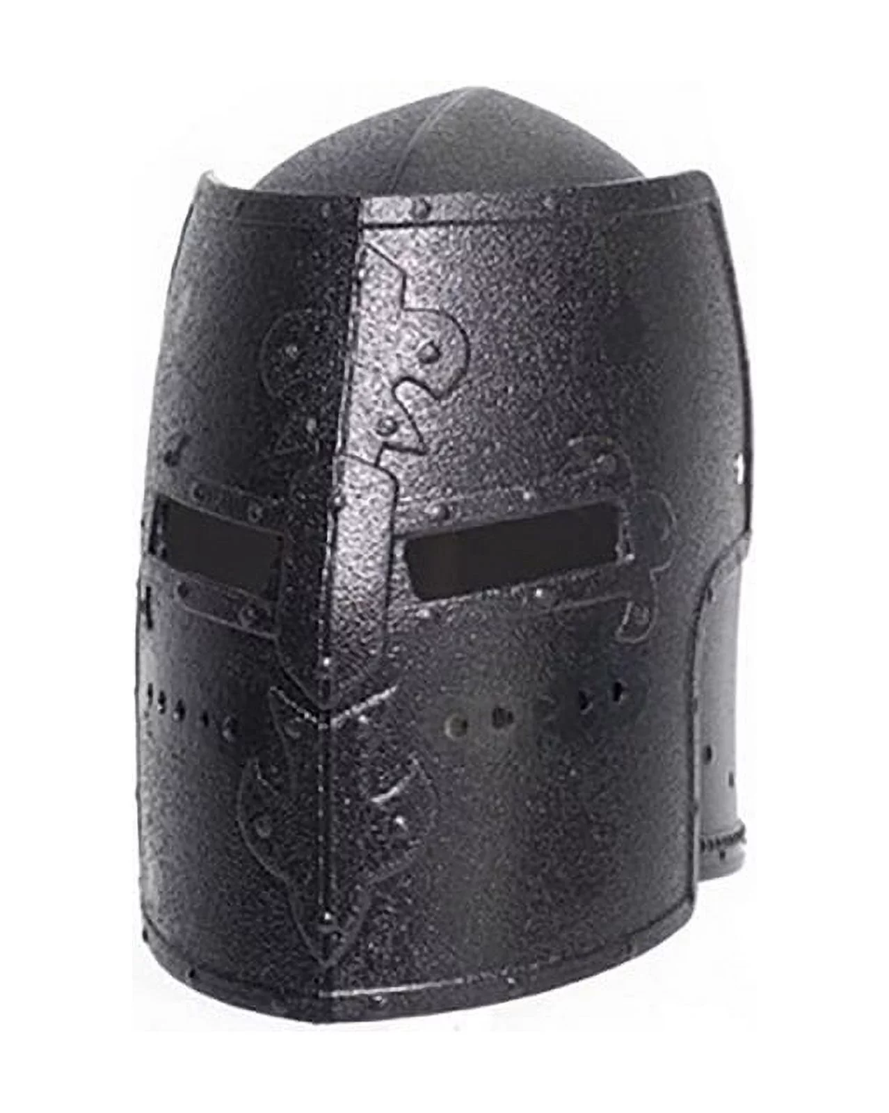 Underwraps UDW-28758OS-C Knight Box Helmet Black Adult Costume OS