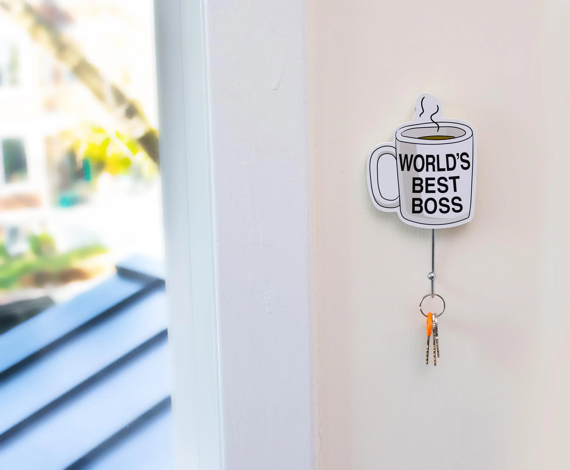 The Office Icons Die-Cut Coat Hanger Wall Hooks | Set of 3