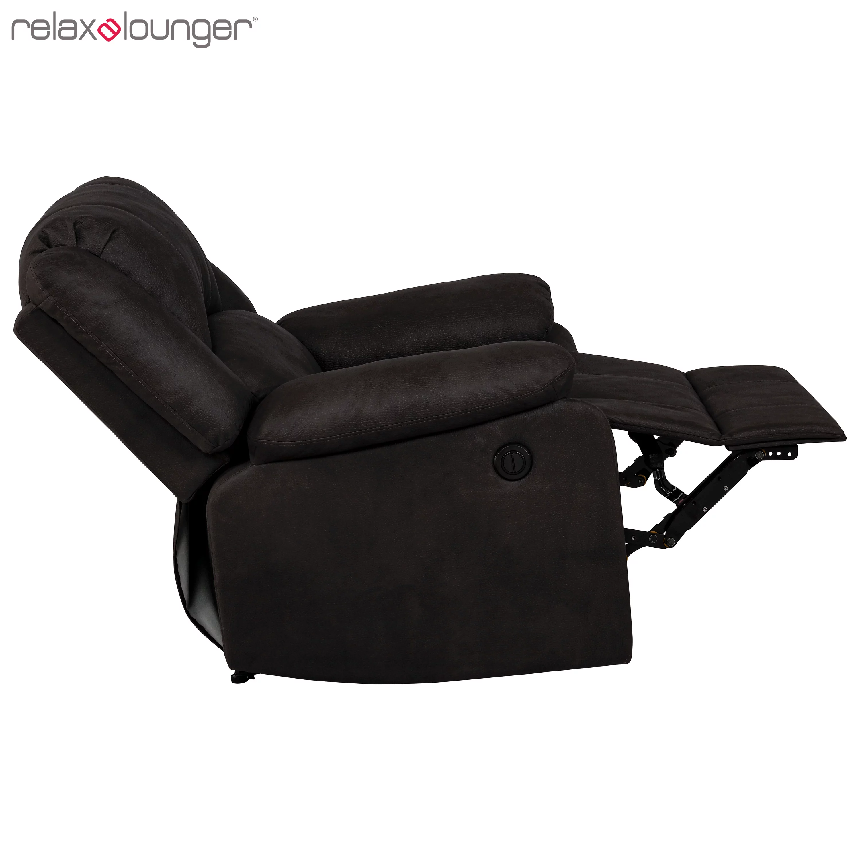 Relax-A-Lounger Paxton Power Recliner by Relax-A-Lounger, Java Brown Fabric