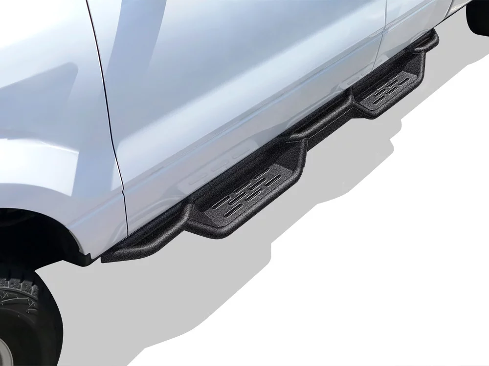APS Black 6 Inches Tubular Drop Down Style Nerf Bars Running Boards Compatible with Ford F150 2004-2014 Super Cab (Exclude Heritage Edition)