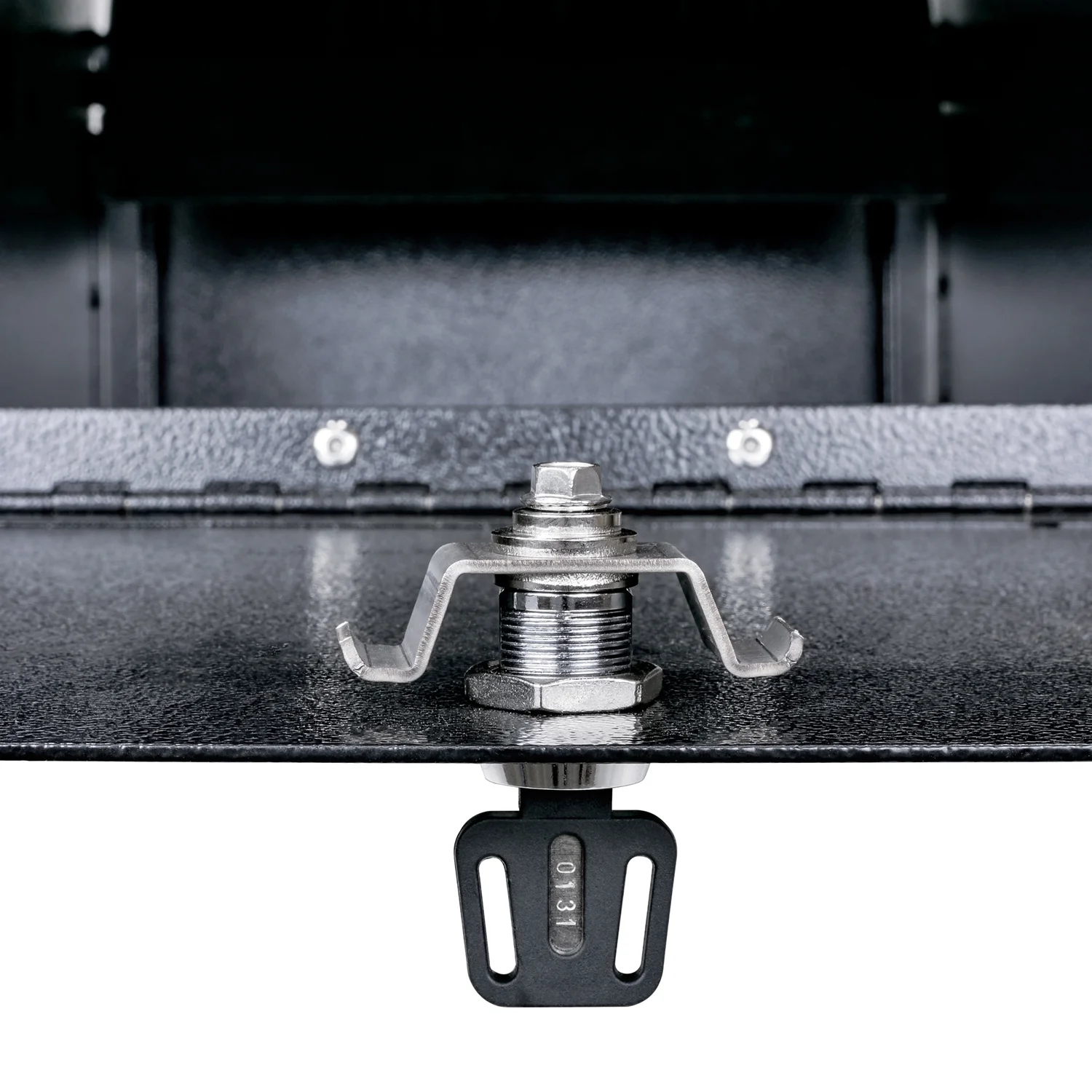 Mail Manager Street Safe Latitude Locking Security Mailbox (Front & Rear Access), Black