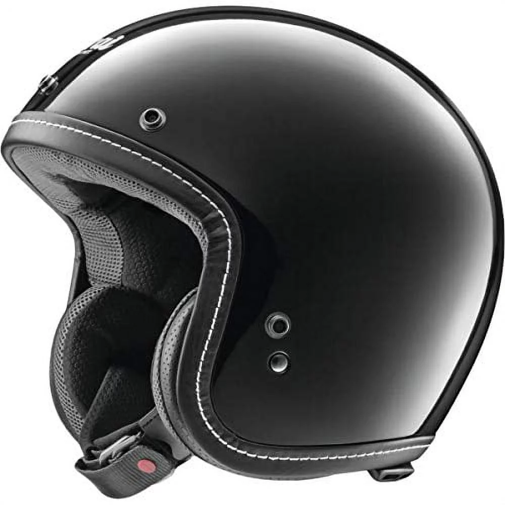 Arai Classic-V Solid Open Face Motorcycle Helmet (M2020D) Black XS