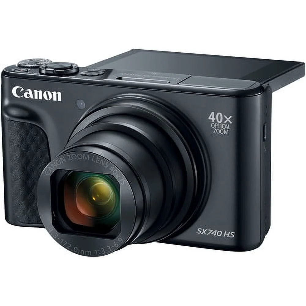 Canon PowerShot SX740 HS Digital Camera 40x Optical Zoom with 32GB Buzz-photo Kit