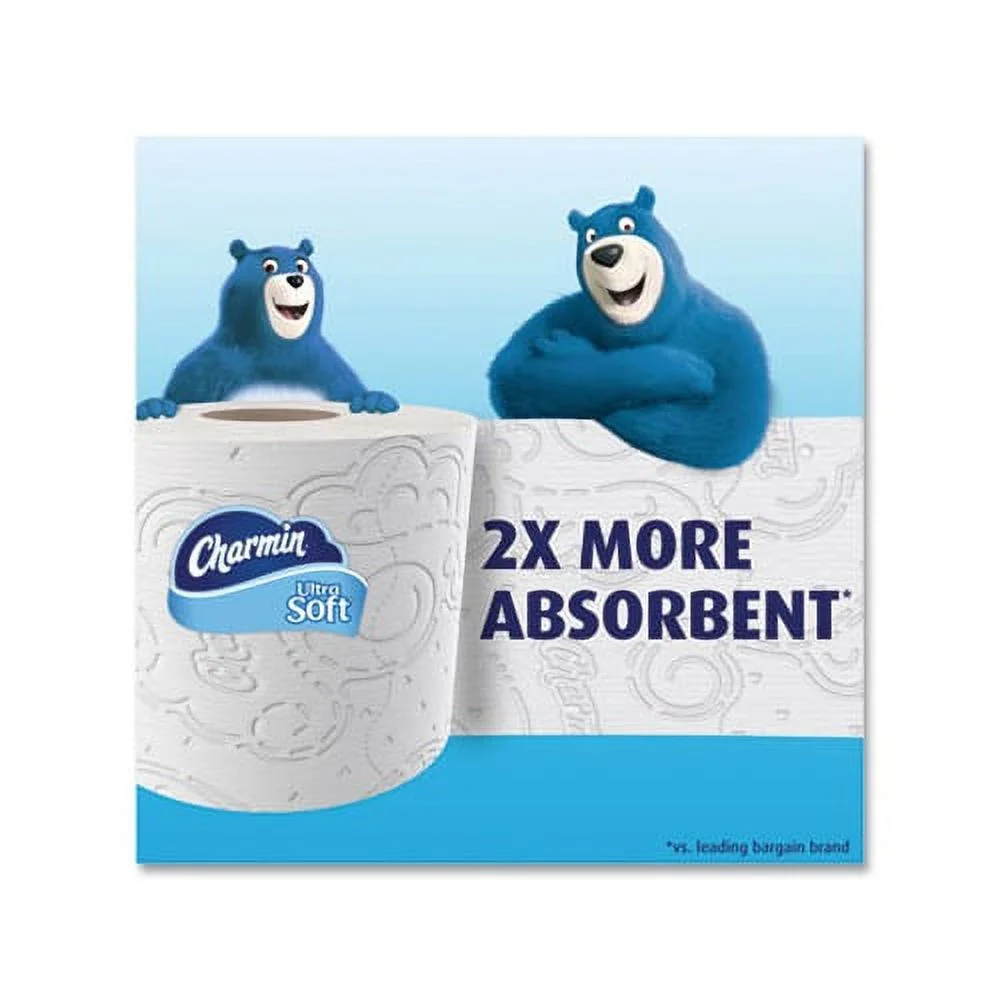 P&G Professional, Ultra Soft Bathroom Tissue Septic Safe, 2-Ply, White, 4 x 3.92, 244 Sheets/Roll, 4 Rolls/Pack, Tissue Paper