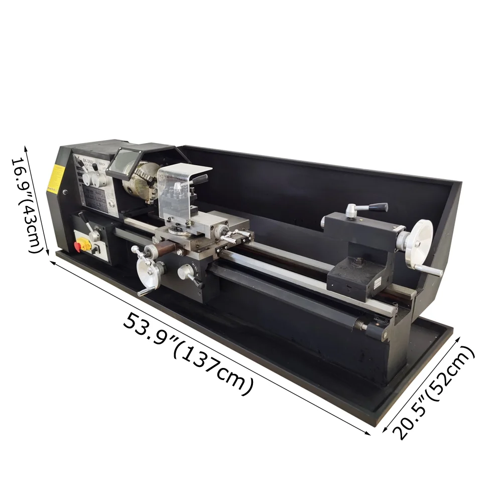 Techtongda BK260L Heavy-duty Precision Metal Bench Lathe 10.2